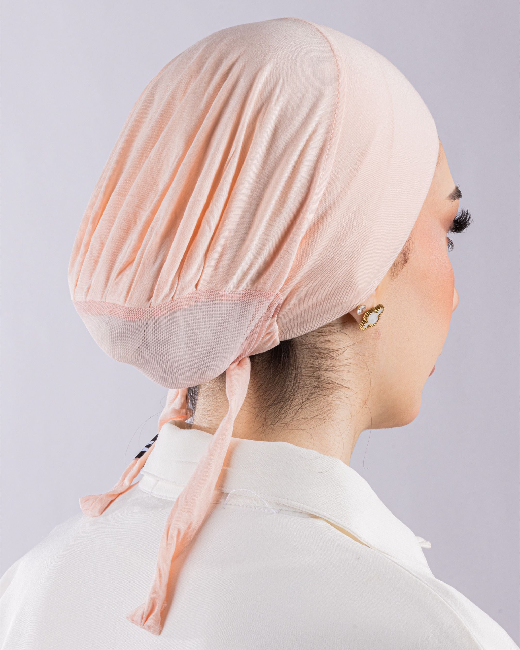 Tie Mesh Undercap | Soft Pink