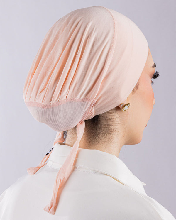 Tie Mesh Undercap | Soft Pink