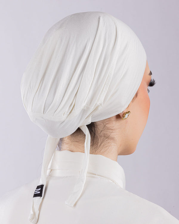 Tie Mesh Undercap | Off White