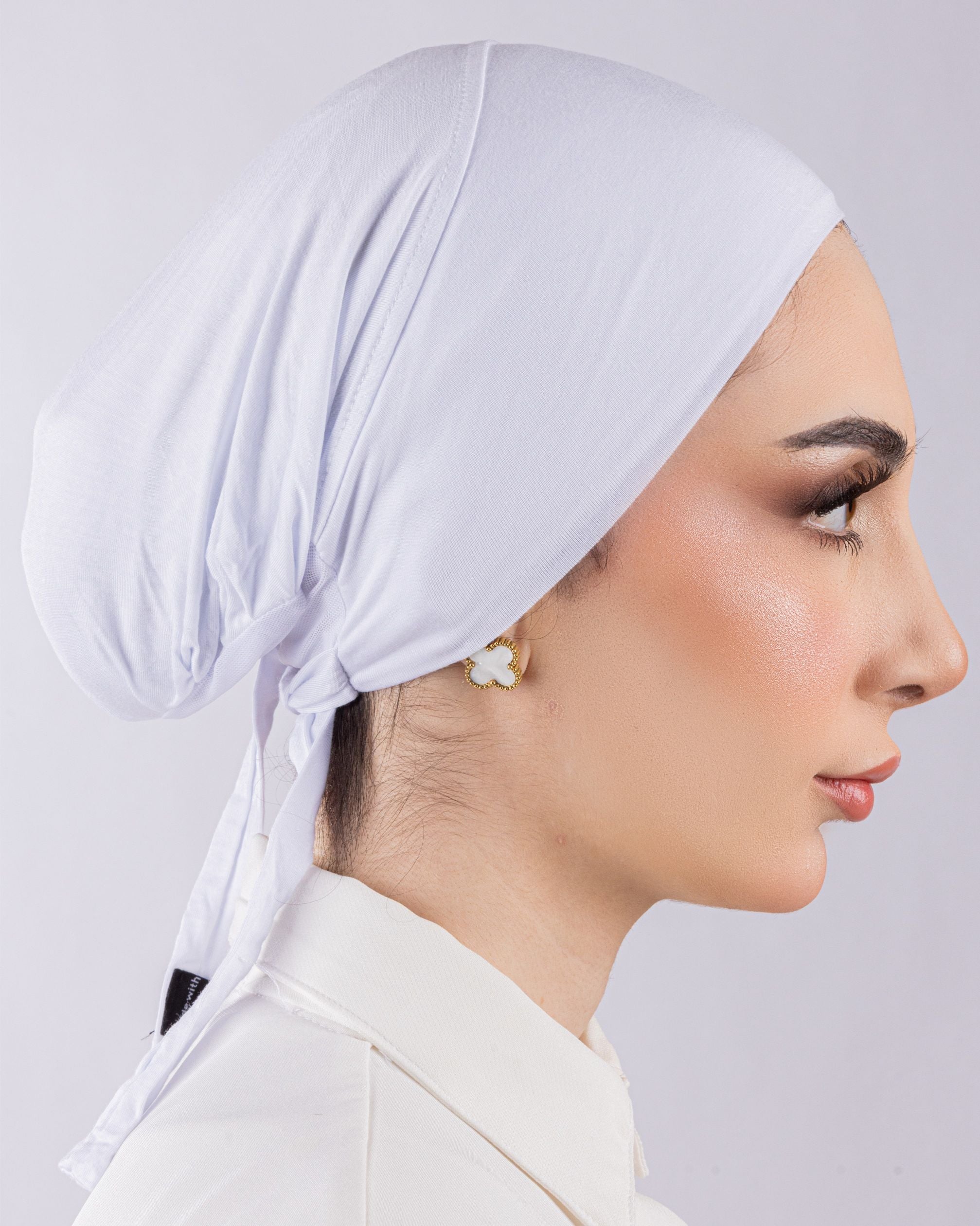 Tie Mesh Undercap | White