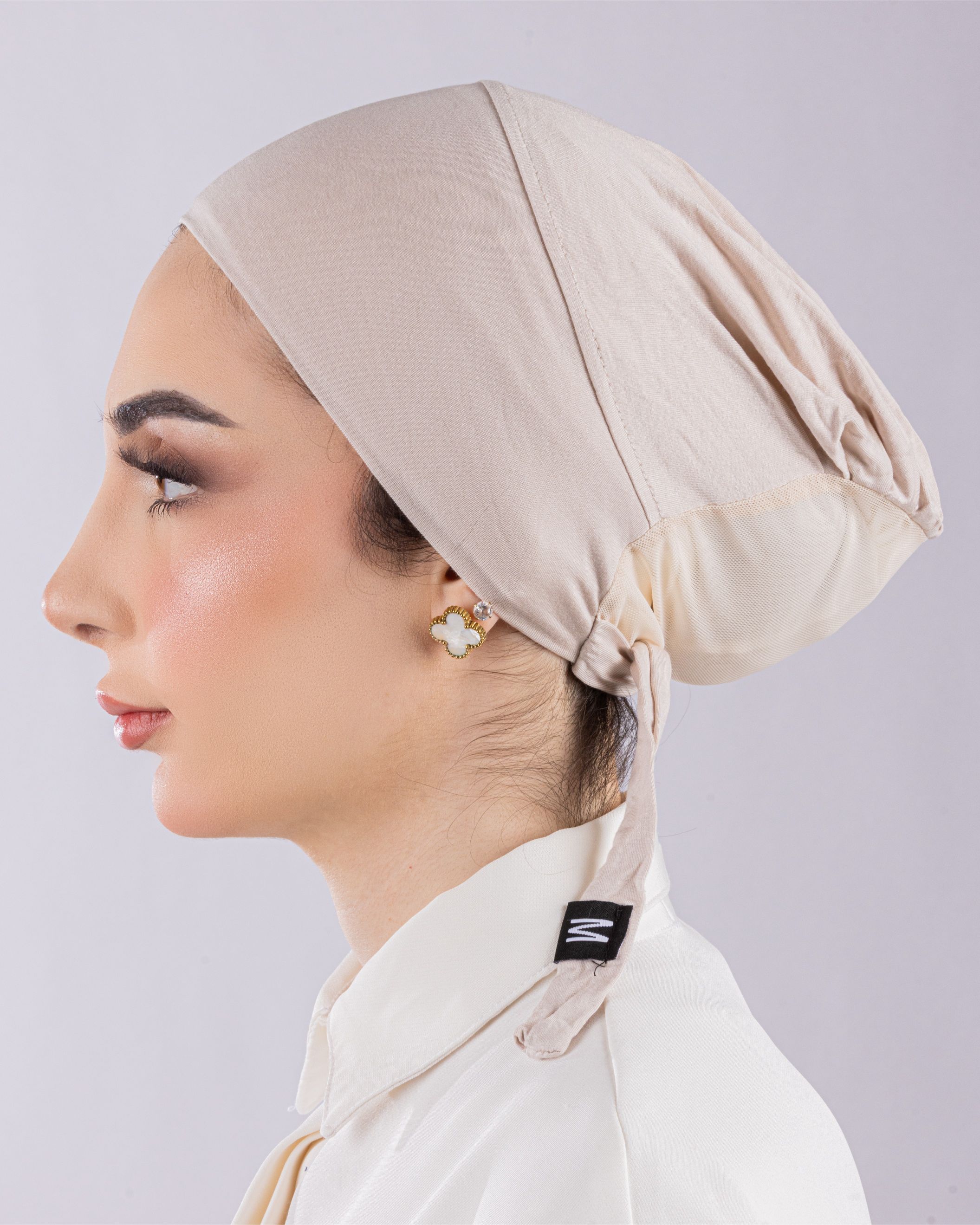 Tie Mesh Undercap | Warm Beige