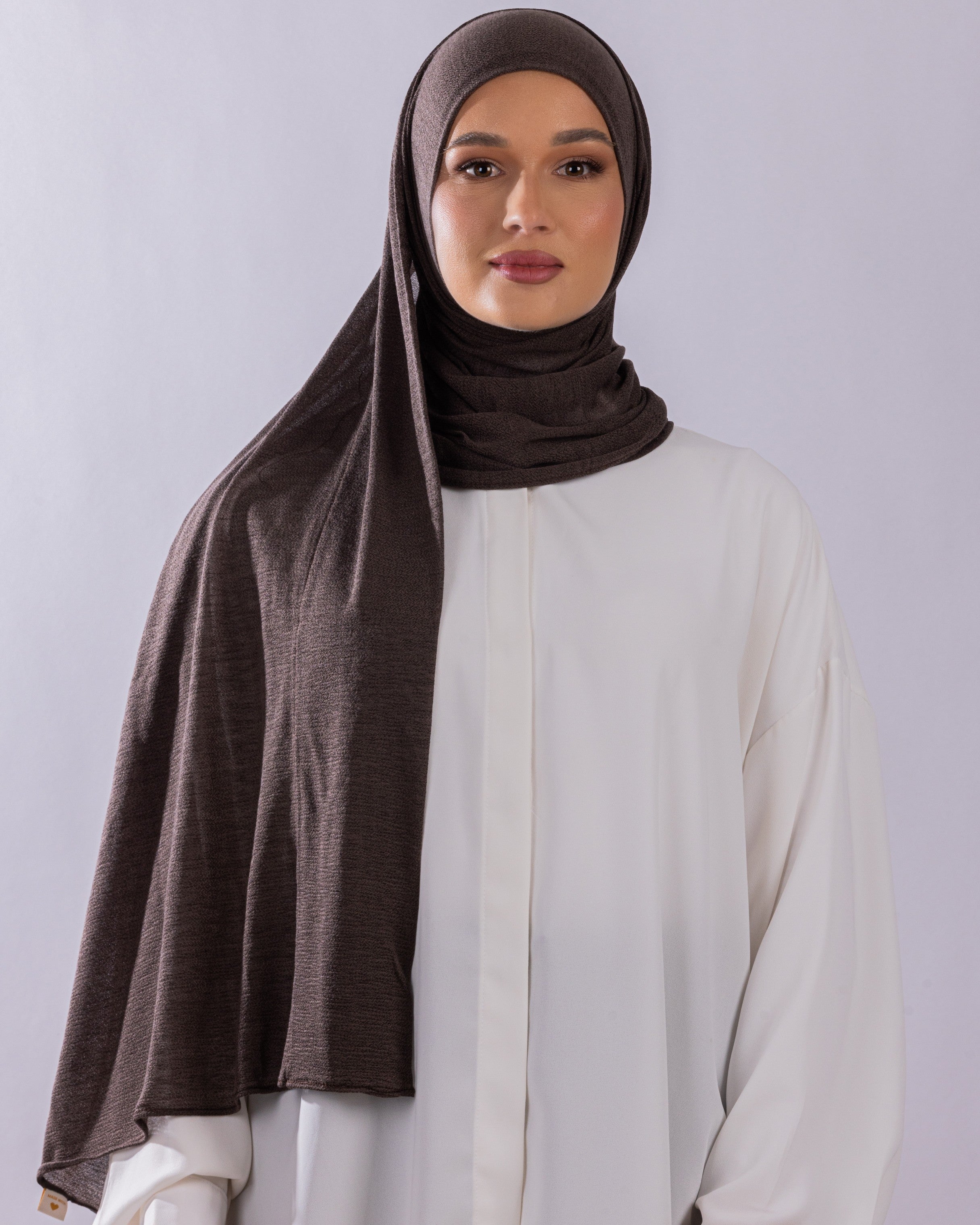 Easy To Wear Design | Malaysian Crush Cotton | Deep Coffee