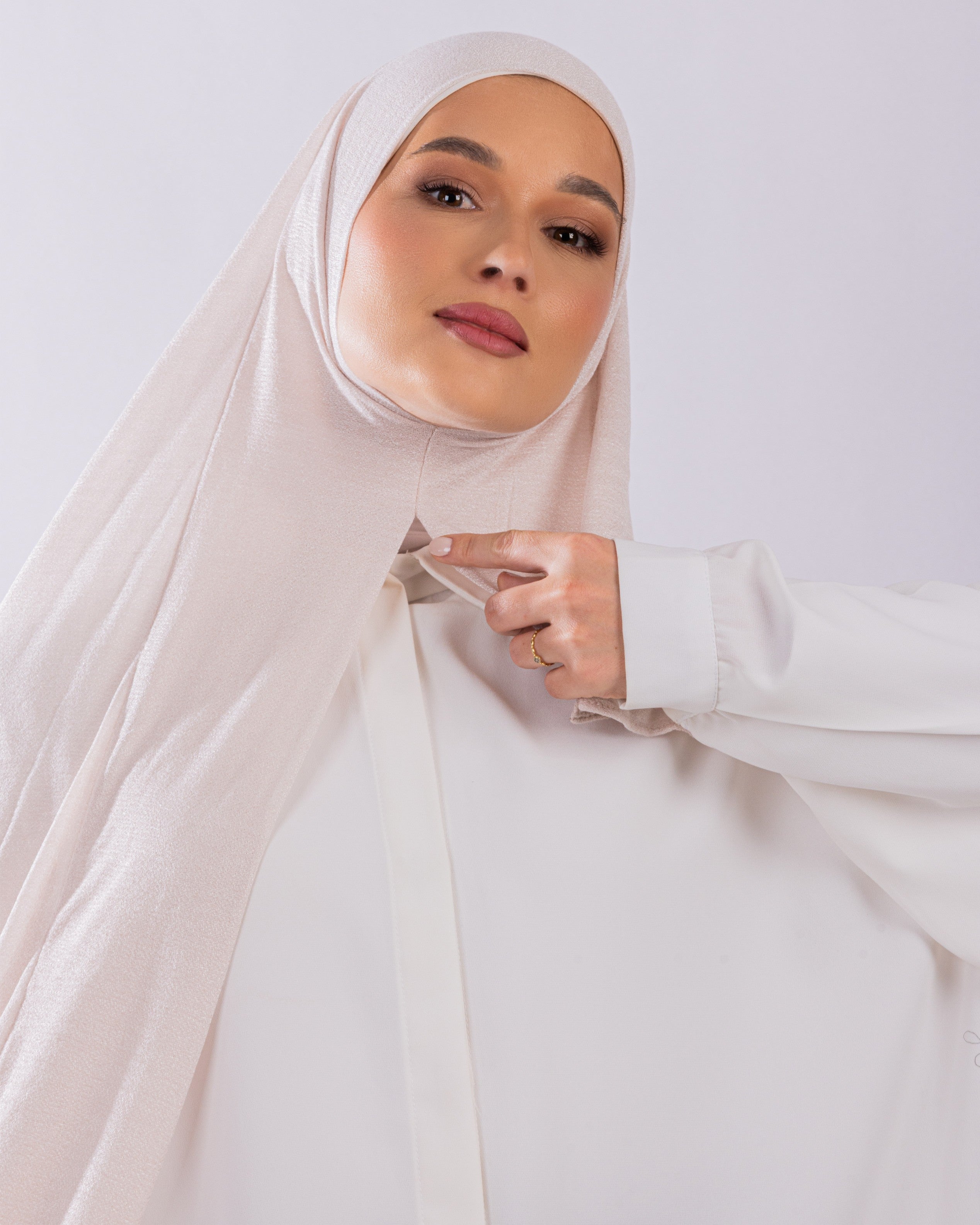 Easy To Wear Design | Malaysian Crush Cotton | Dusty Pink