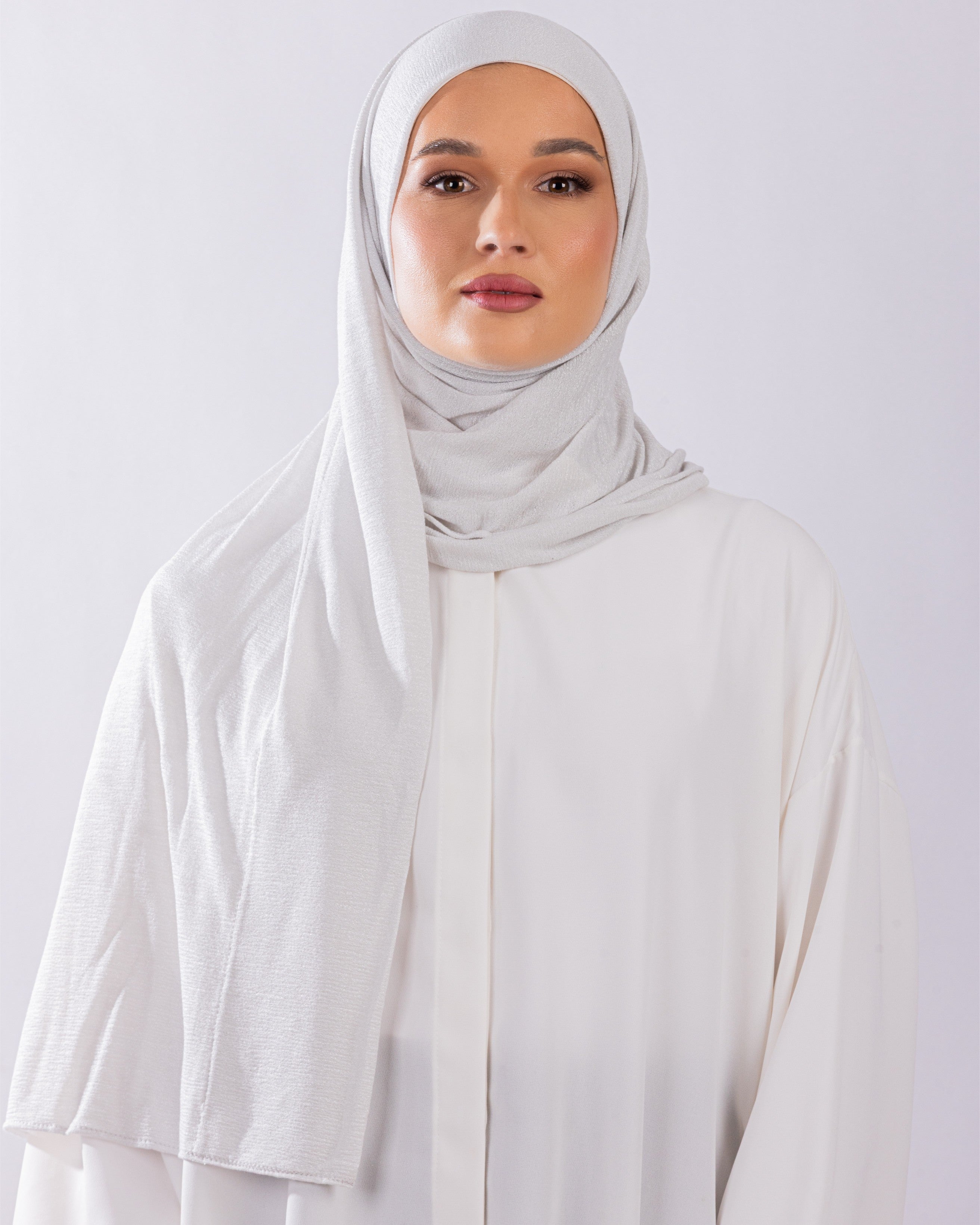 Easy To Wear Design | Malaysian Crush Cotton | Silver Lilac