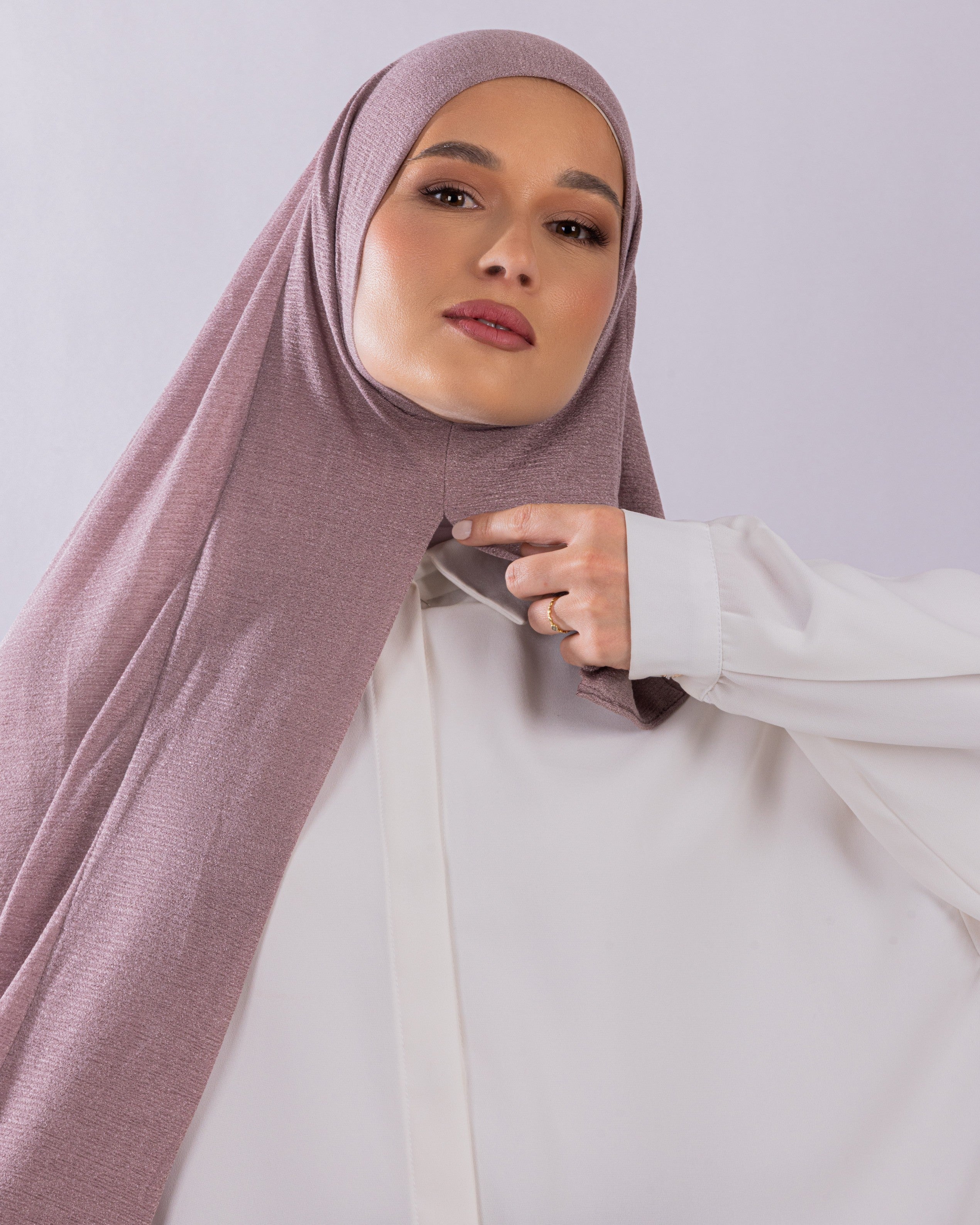 Easy To Wear Design | Malaysian Crush Cotton | Vintage Mauve