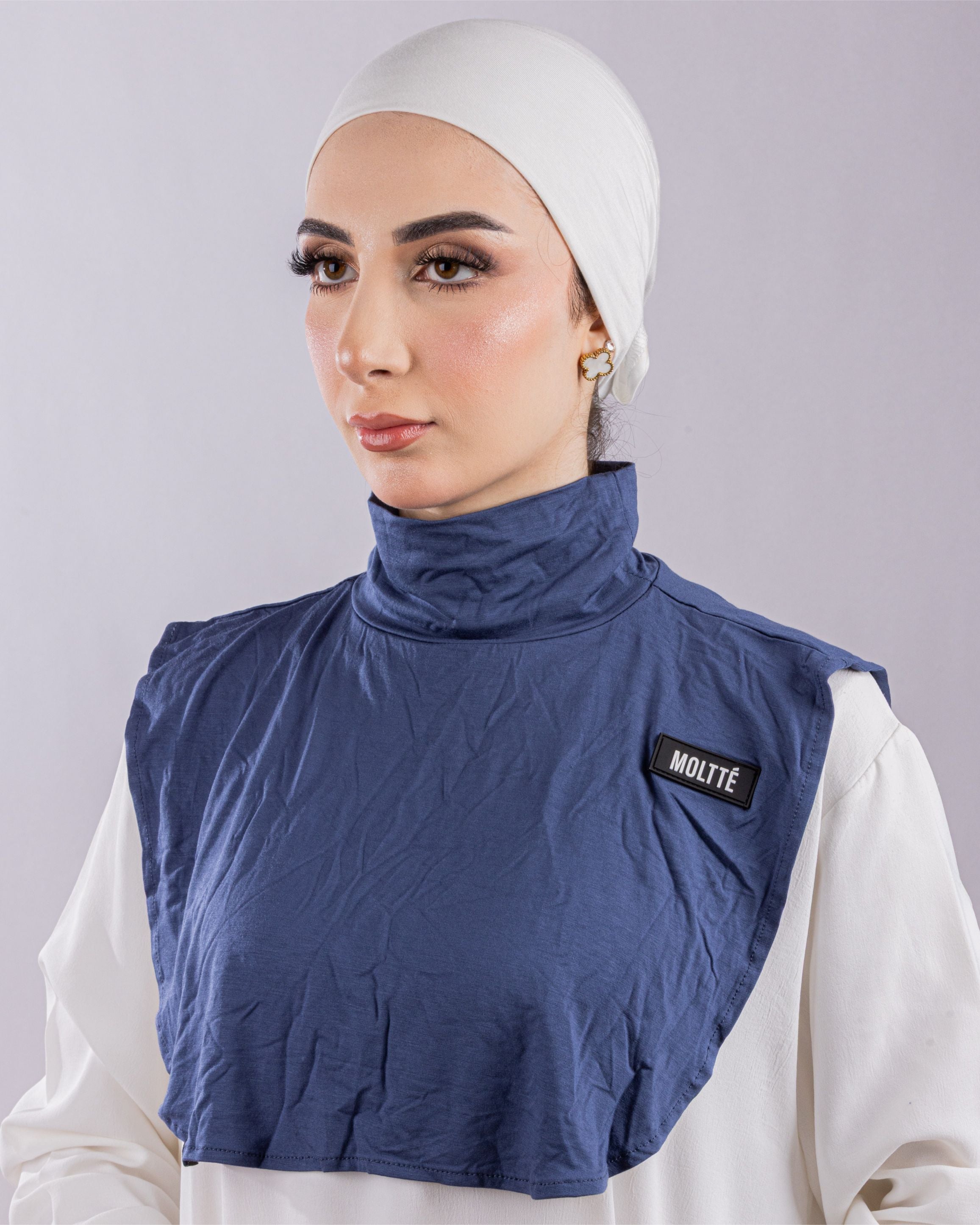 Half Top Collar | Cool Blue