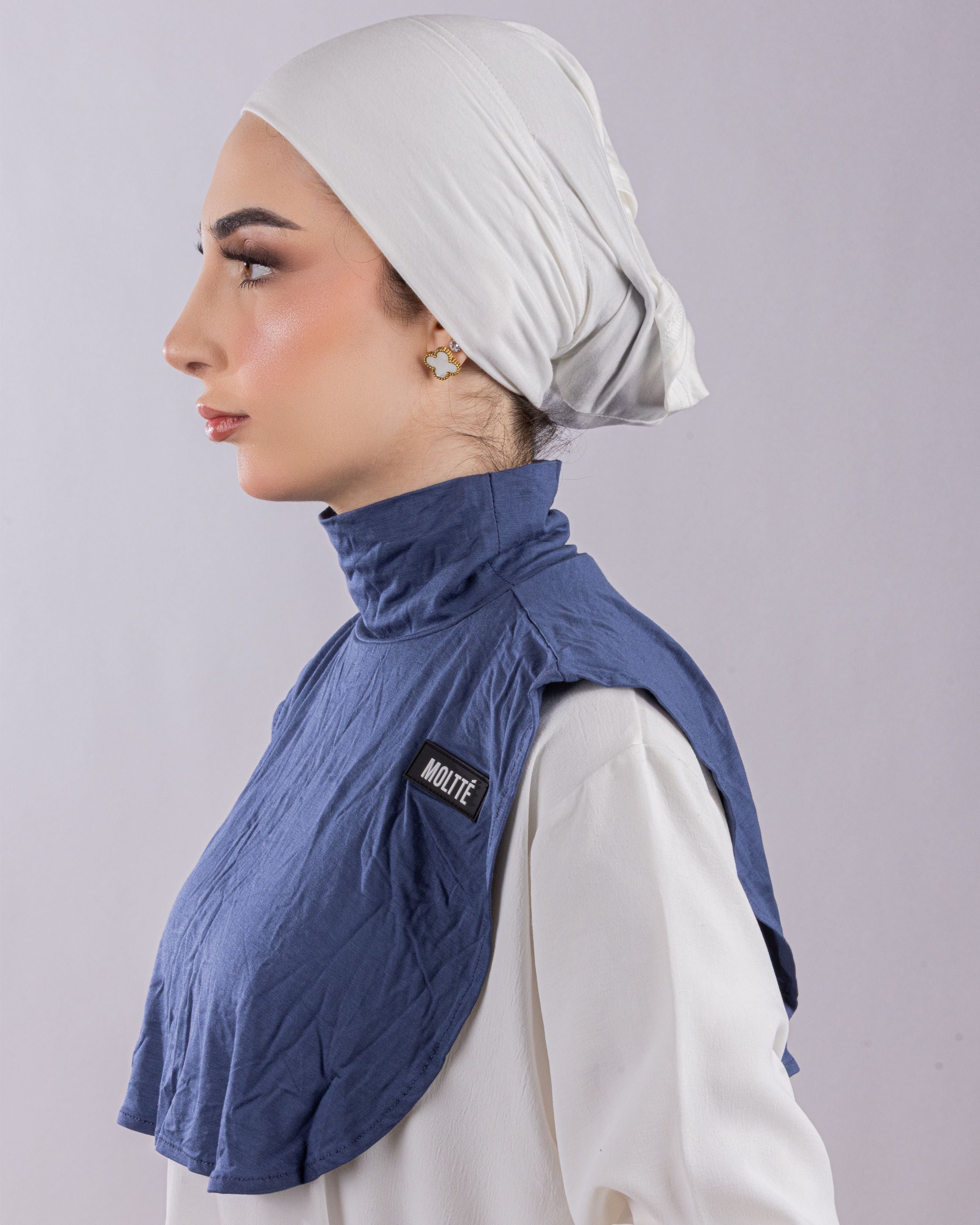 Half Top Collar | Cool Blue