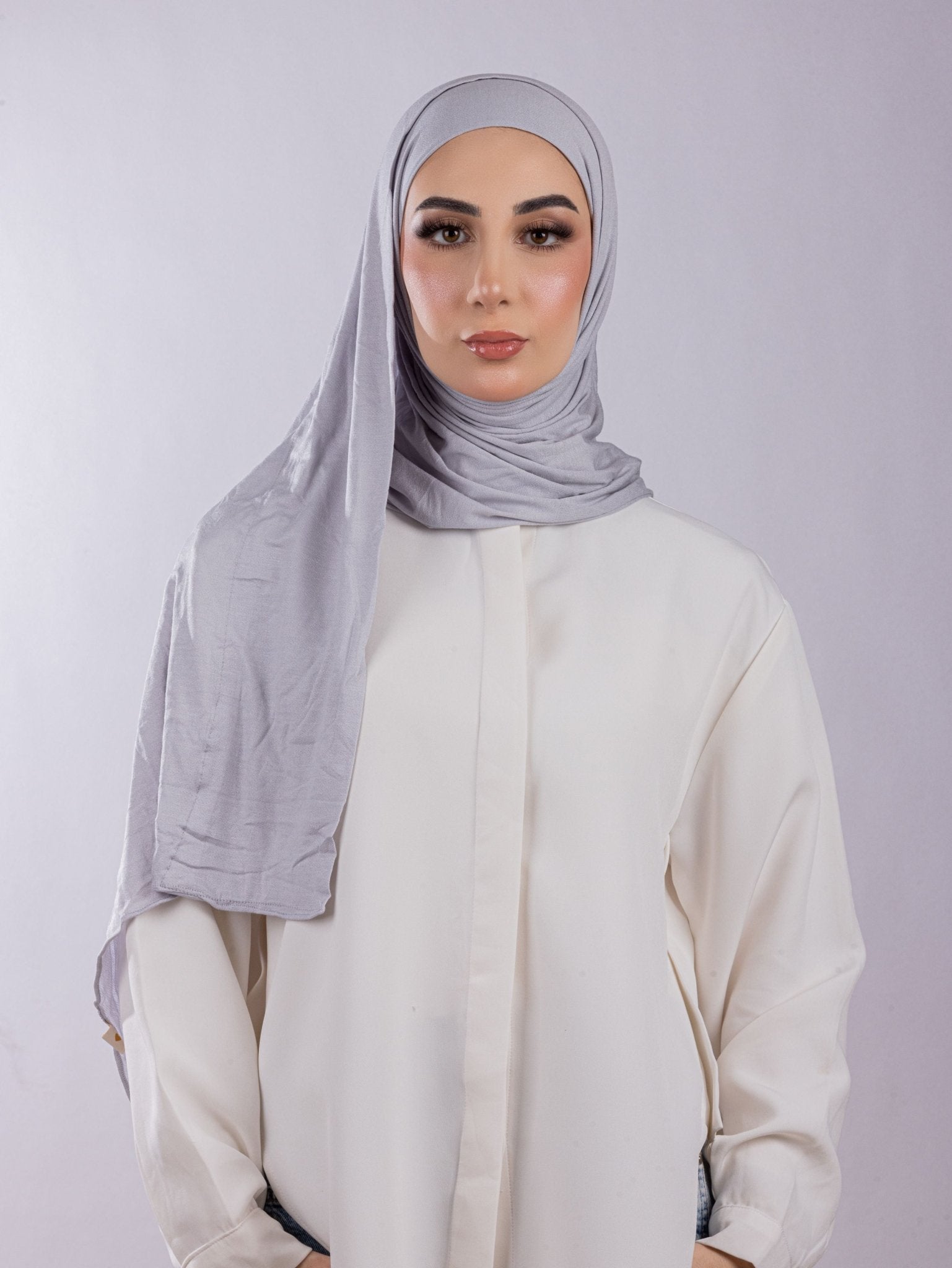 Easy To Wear Desgin | Italian Cotton | Medium Grey - MOLTTE