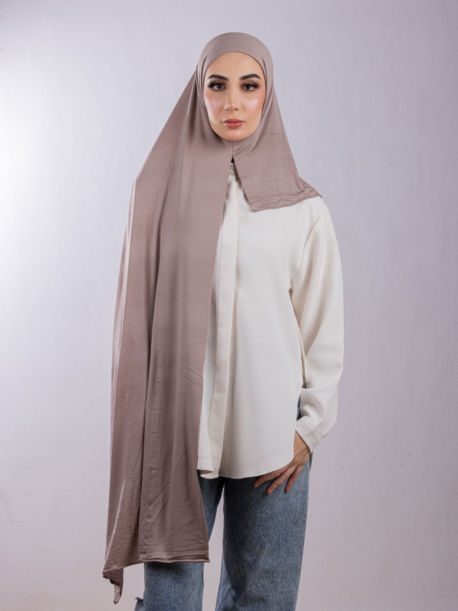 Easy To Wear Desgin | Italian Cotton | Pale Rosewood - MOLTTE
