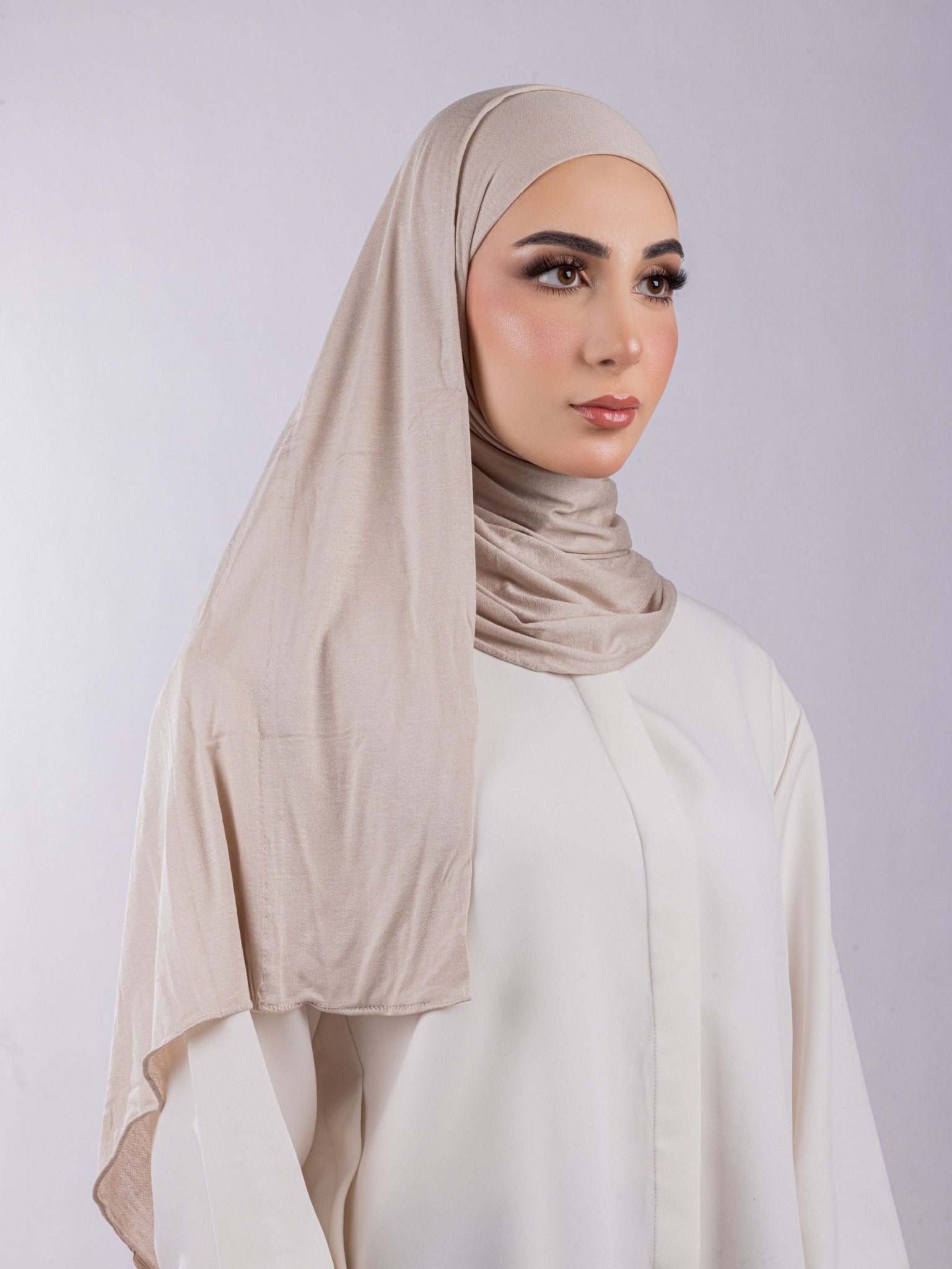 Easy To Wear Desgin | Italian Cotton | Warm Taupe - MOLTTE