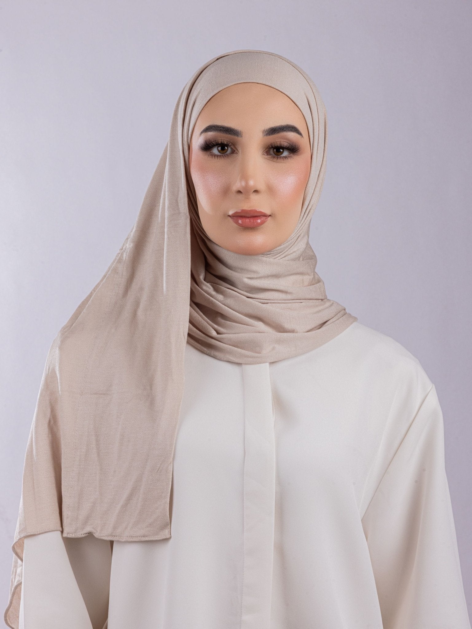 Easy To Wear Desgin | Italian Cotton | Warm Taupe - MOLTTE