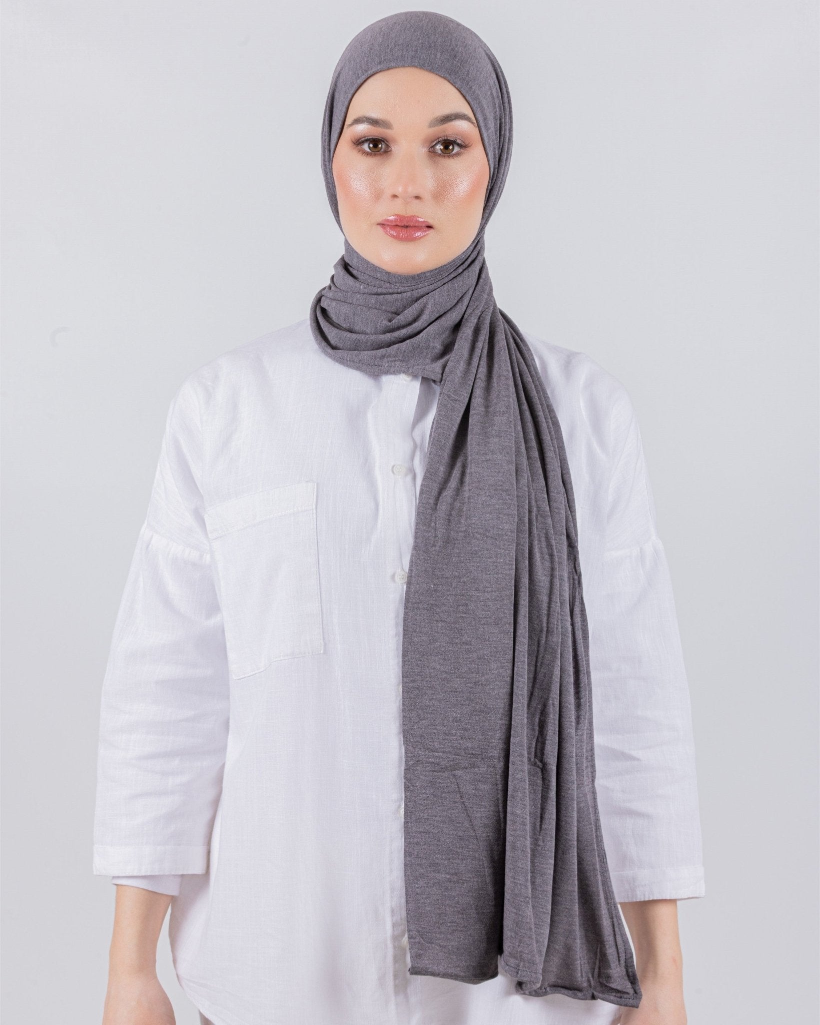 Easy To Wear Desgin | Moltte Signature Cotton | Charcoal Gray - MOLTTE