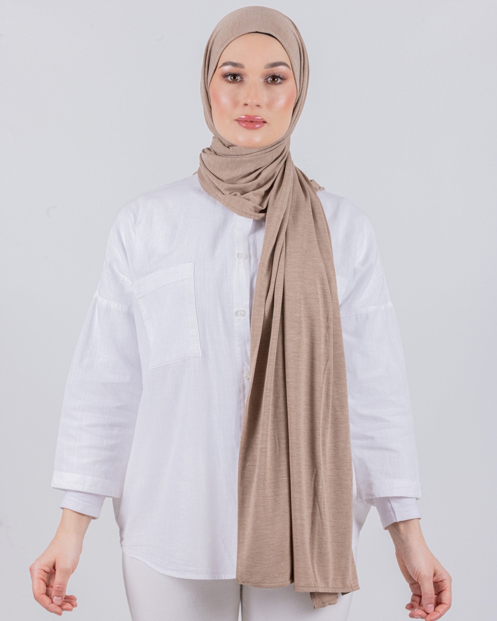 Easy To Wear Desgin | Moltte Signature Cotton | Creamy Beige - MOLTTE