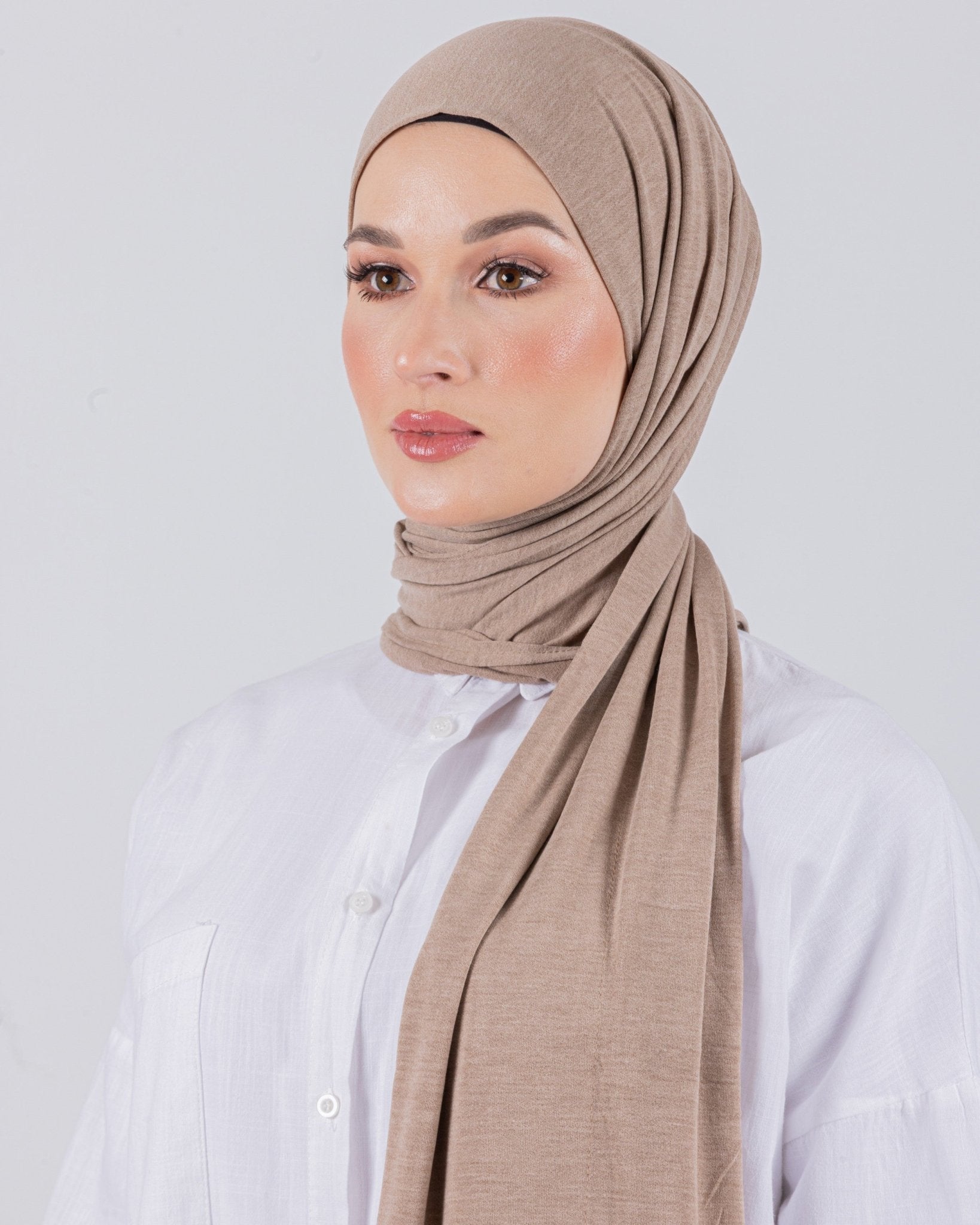 Easy To Wear Desgin | Moltte Signature Cotton | Creamy Beige - MOLTTE