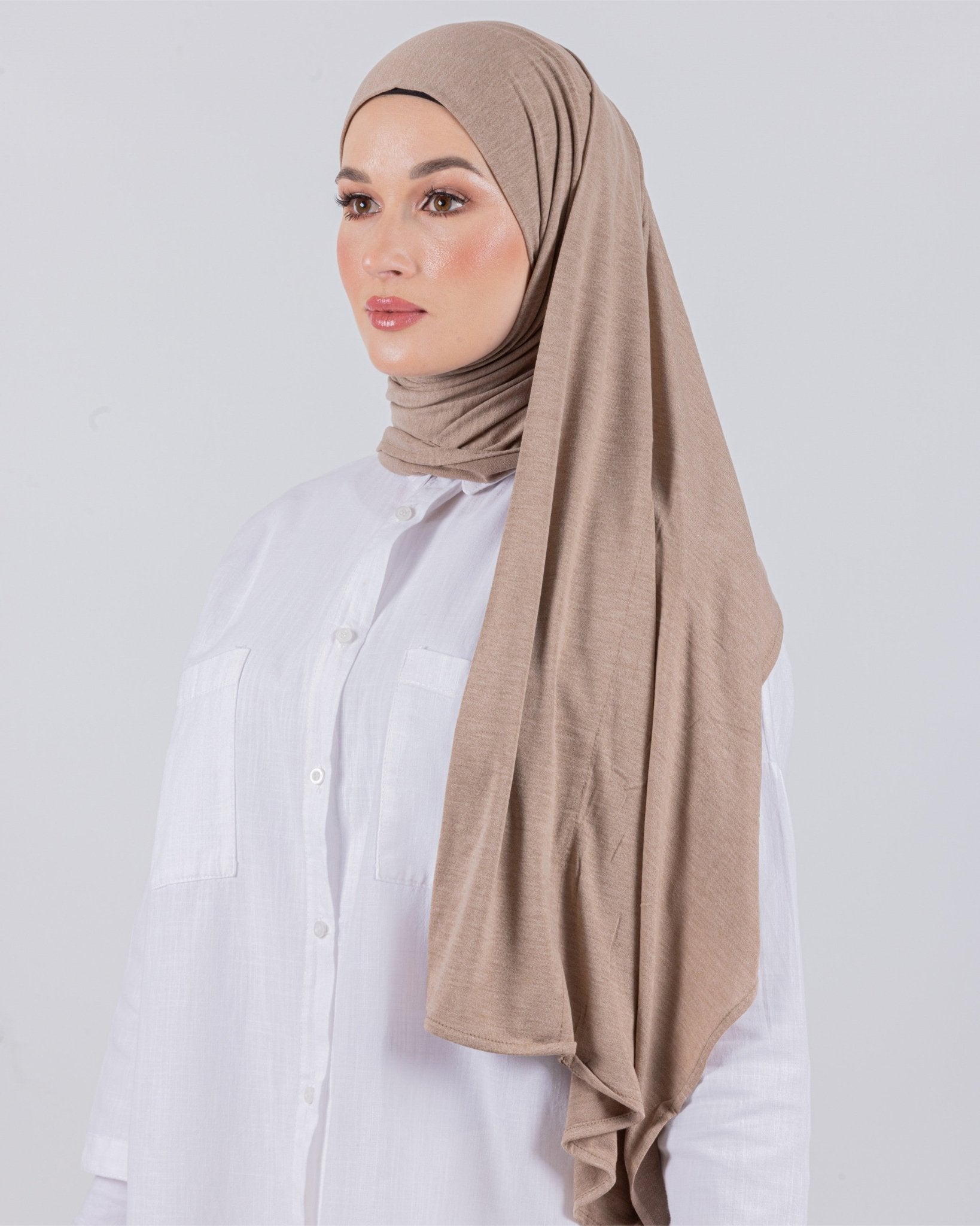 Easy To Wear Desgin | Moltte Signature Cotton | Creamy Beige - MOLTTE