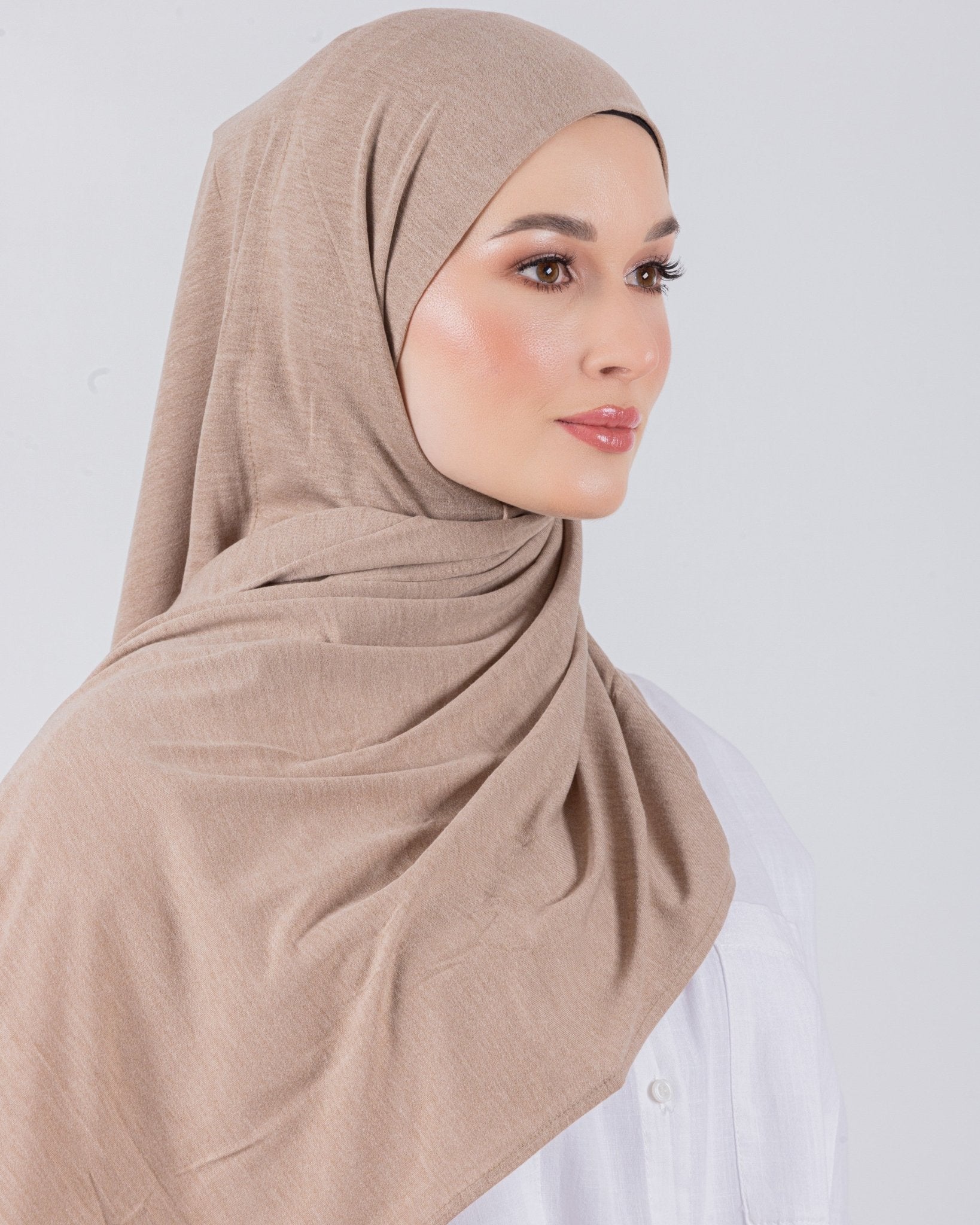 Easy To Wear Desgin | Moltte Signature Cotton | Creamy Beige - MOLTTE