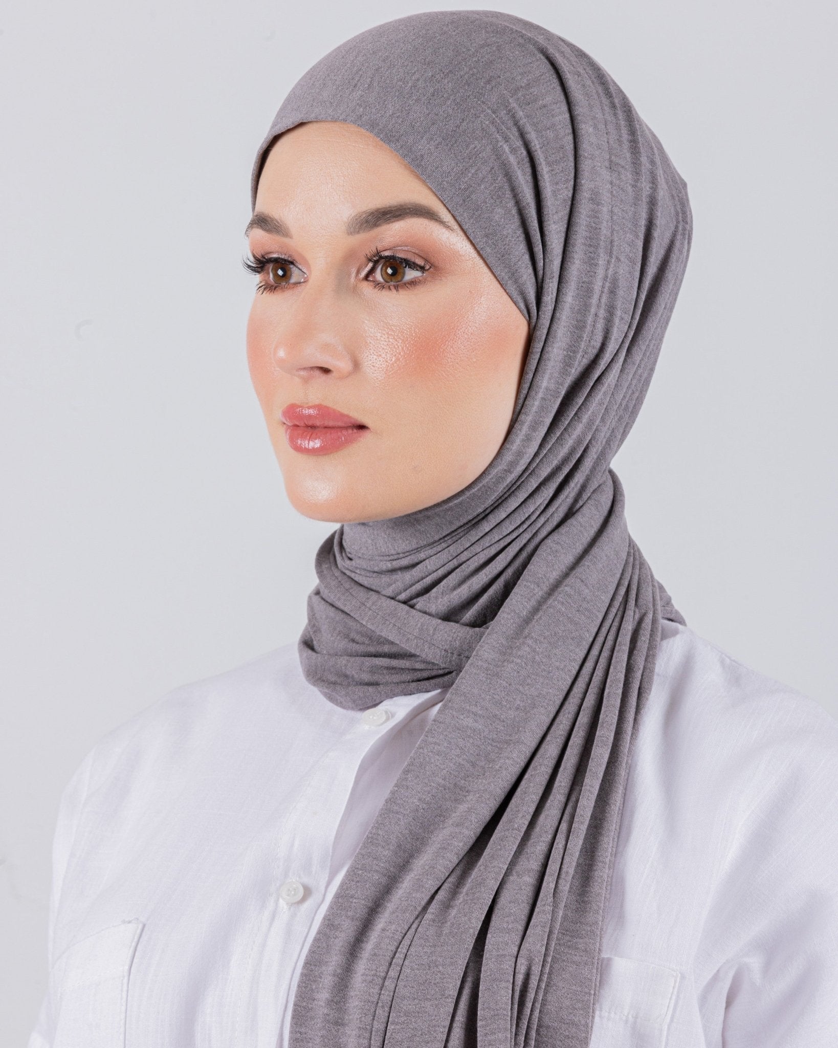 Easy To Wear Desgin | Moltte Signature Cotton | Lavender Gray - MOLTTE