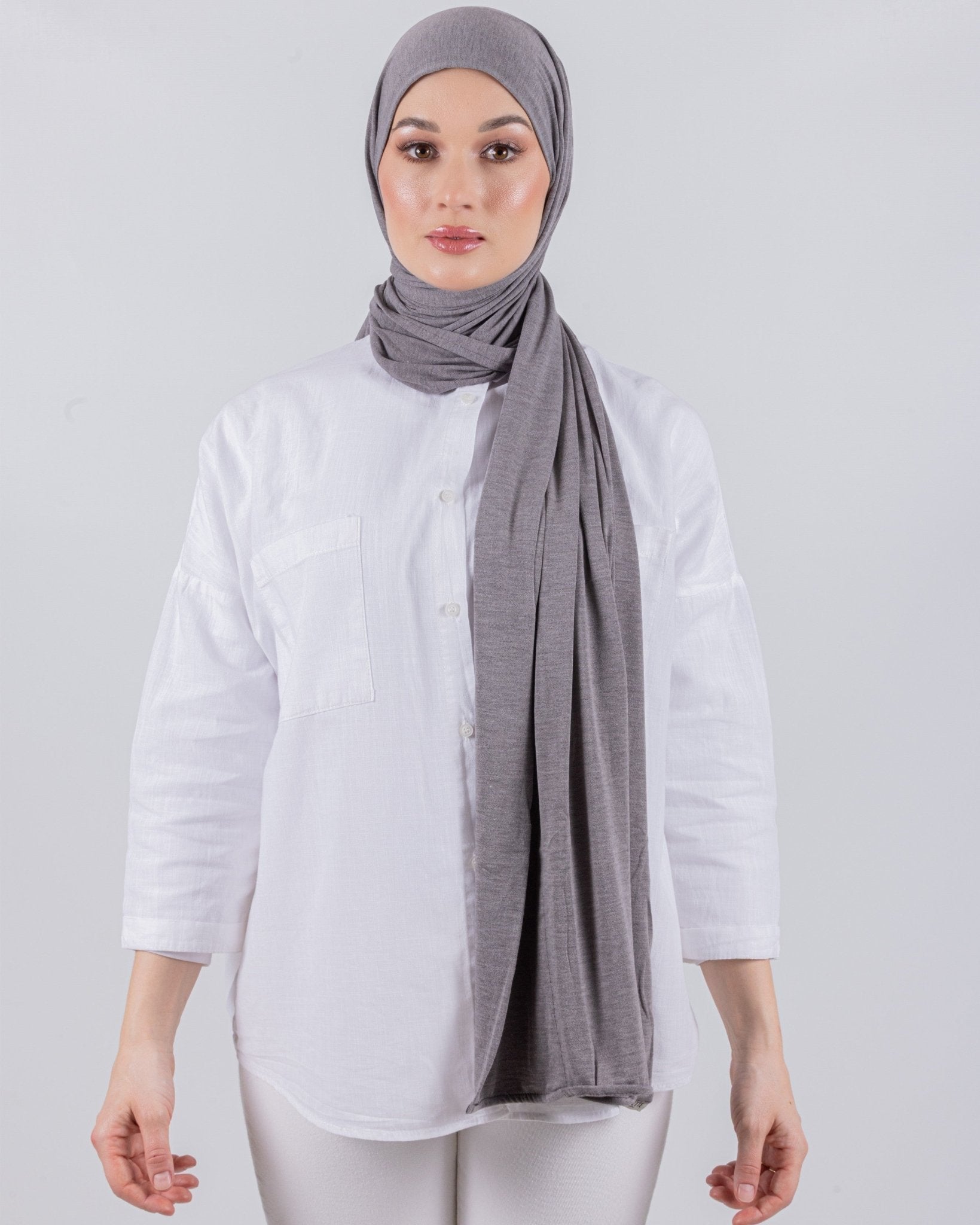 Easy To Wear Desgin | Moltte Signature Cotton | Lavender Gray - MOLTTE