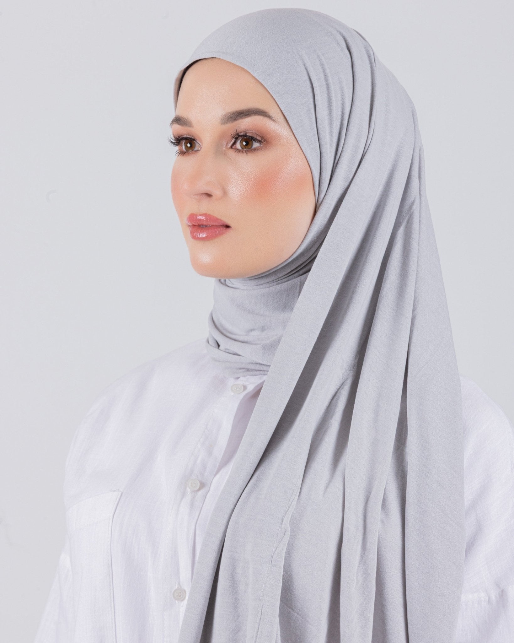 Easy To Wear Desgin | Moltte Signature Cotton | Medium Grey - MOLTTE