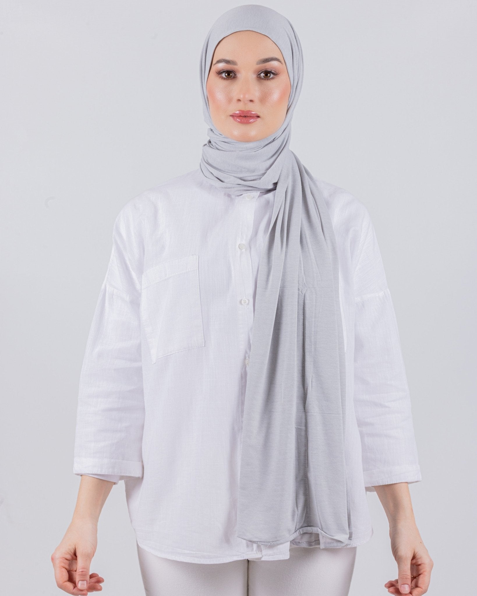 Easy To Wear Desgin | Moltte Signature Cotton | Medium Grey - MOLTTE