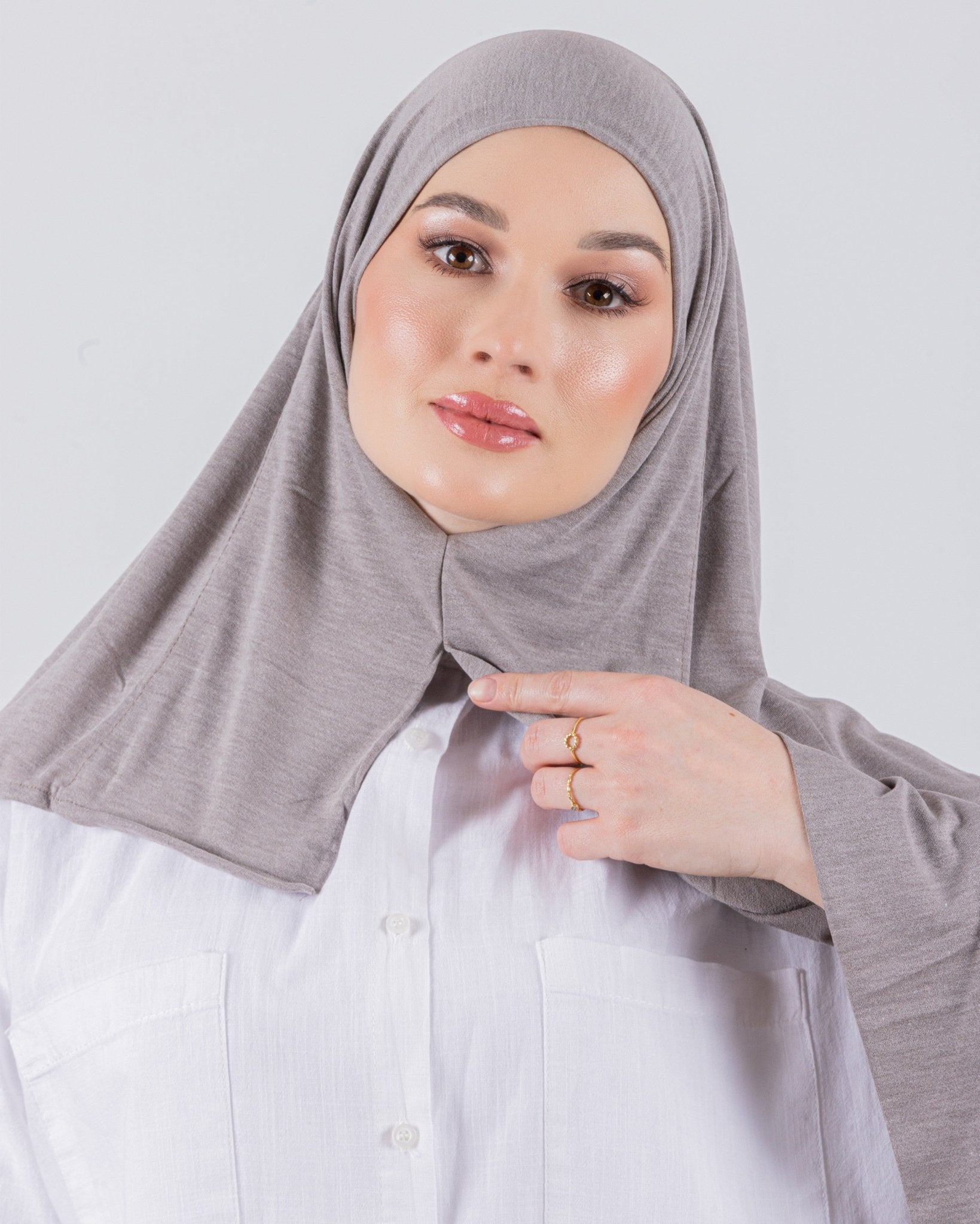Easy To Wear Desgin | Moltte Signature Cotton | Muted Mauve - MOLTTE