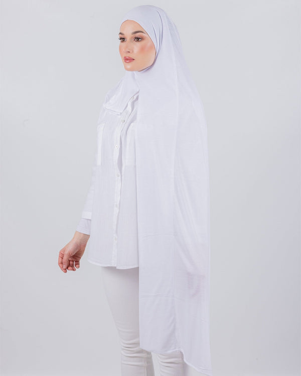 Easy To Wear Desgin | Moltte Signature Cotton | White