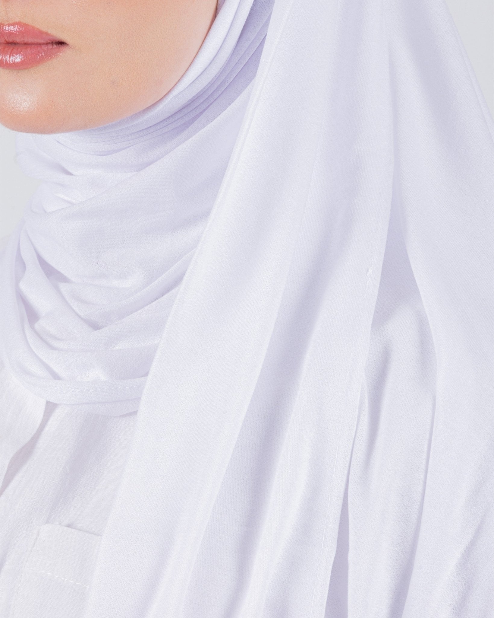 Easy To Wear Desgin | Moltte Signature Cotton | White - MOLTTE