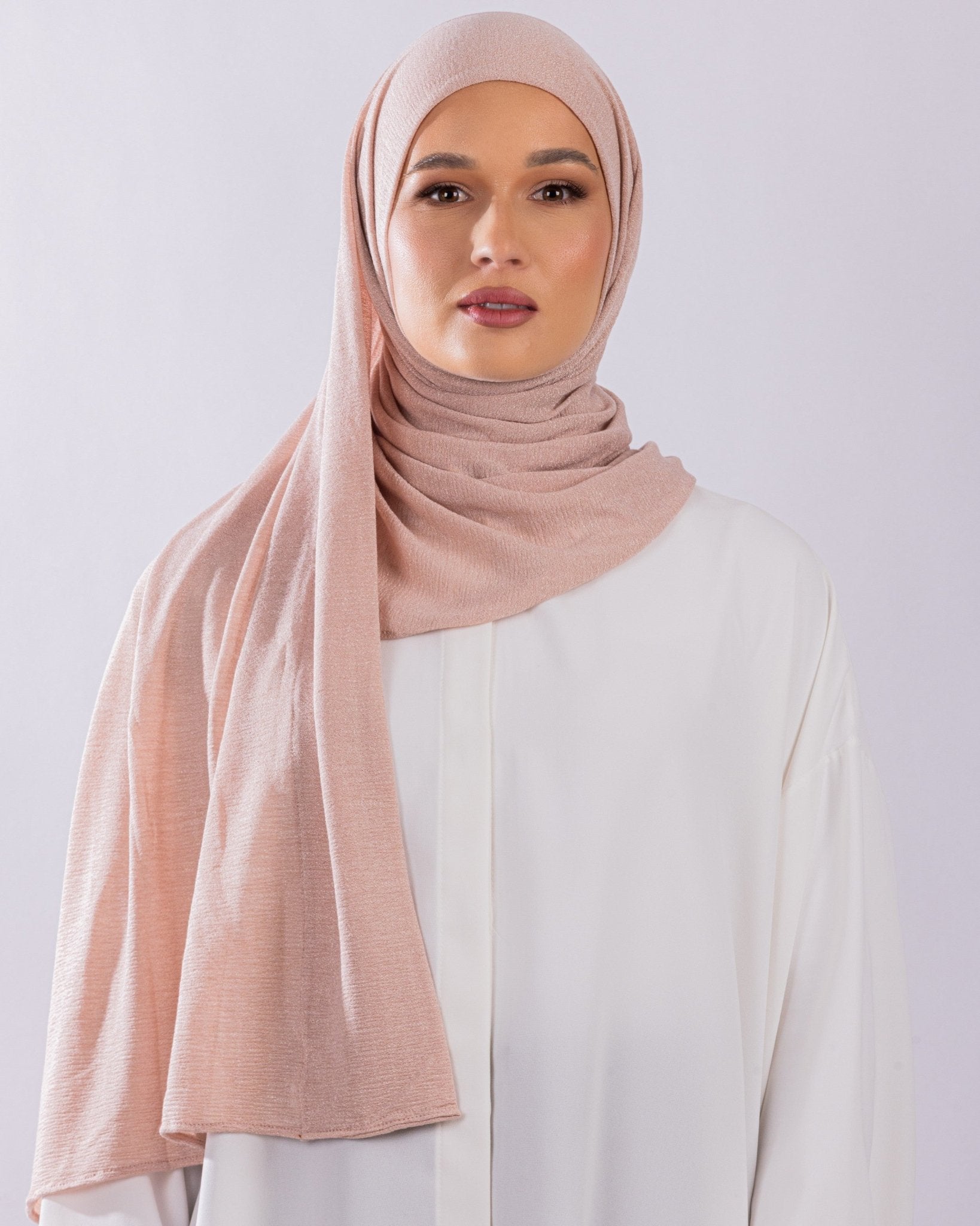 Easy To Wear Design | Malaysian Crush Cotton | Light Coral - MOLTTE