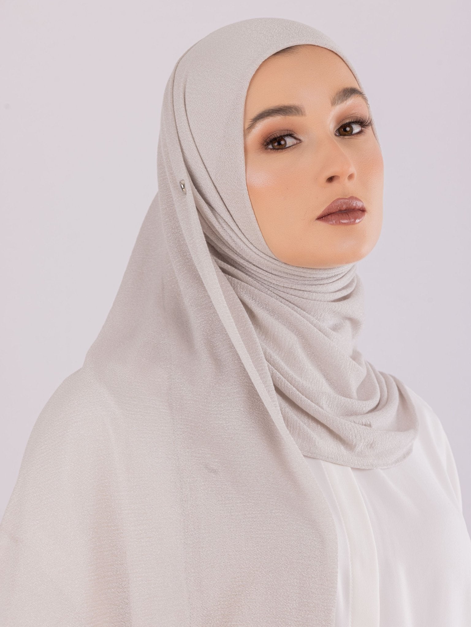 Easy To Wear Design | Malaysian Crush Cotton | Pale Mauve - MOLTTE