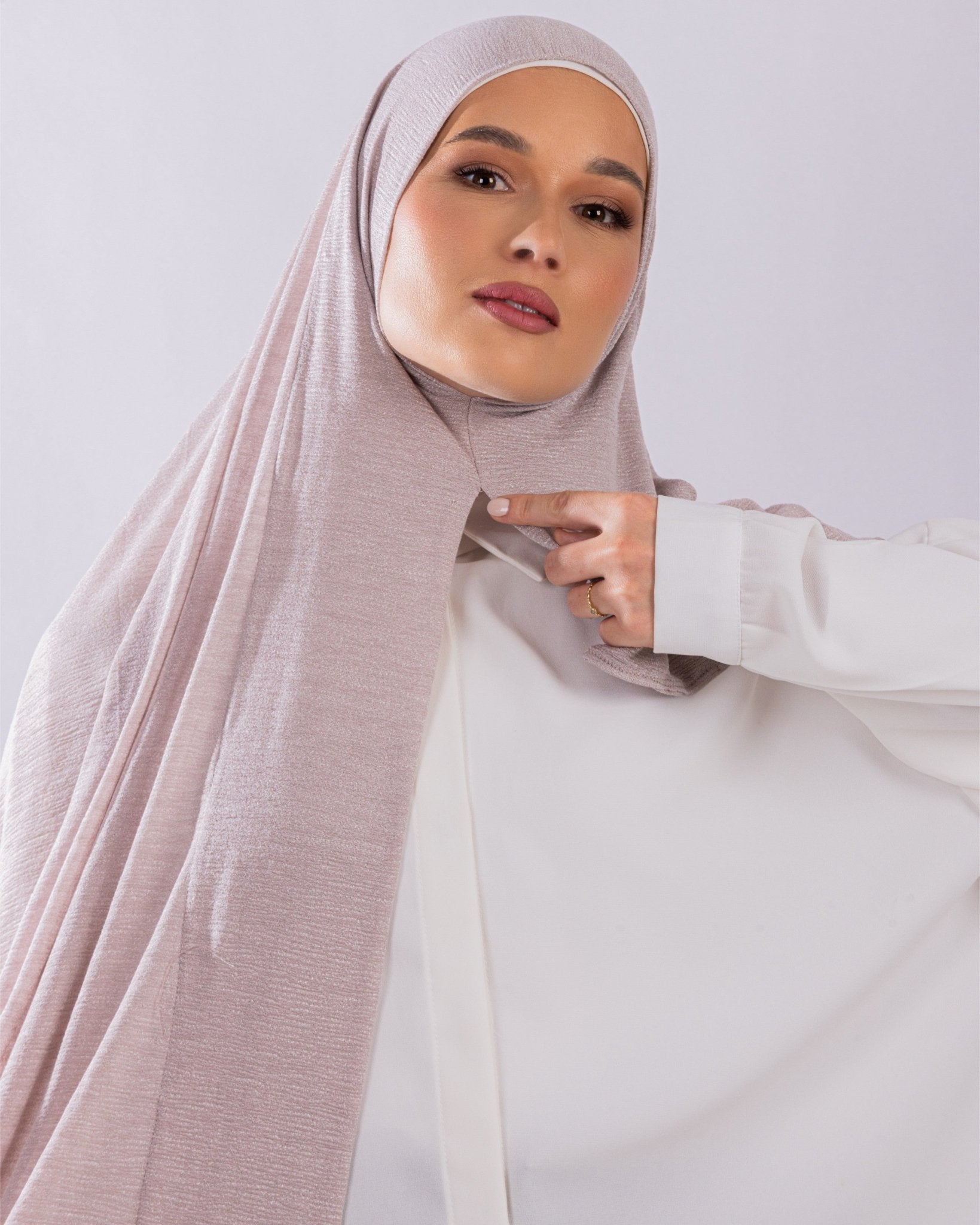 Easy To Wear Design | Malaysian Crush Cotton | Rose Cloud - MOLTTE