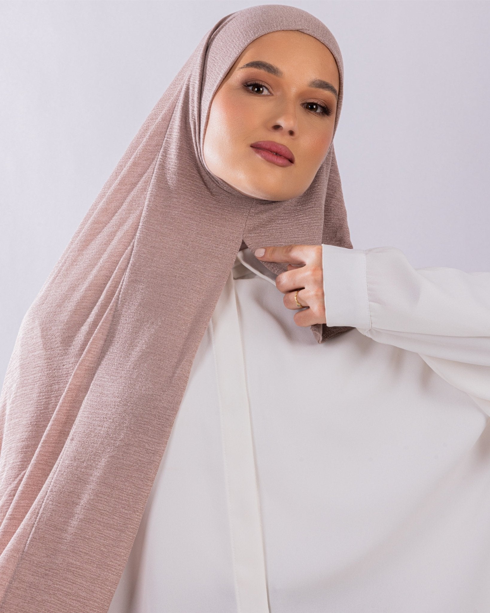 Easy To Wear Design | Malaysian Crush Cotton | Vintage Pink - MOLTTE