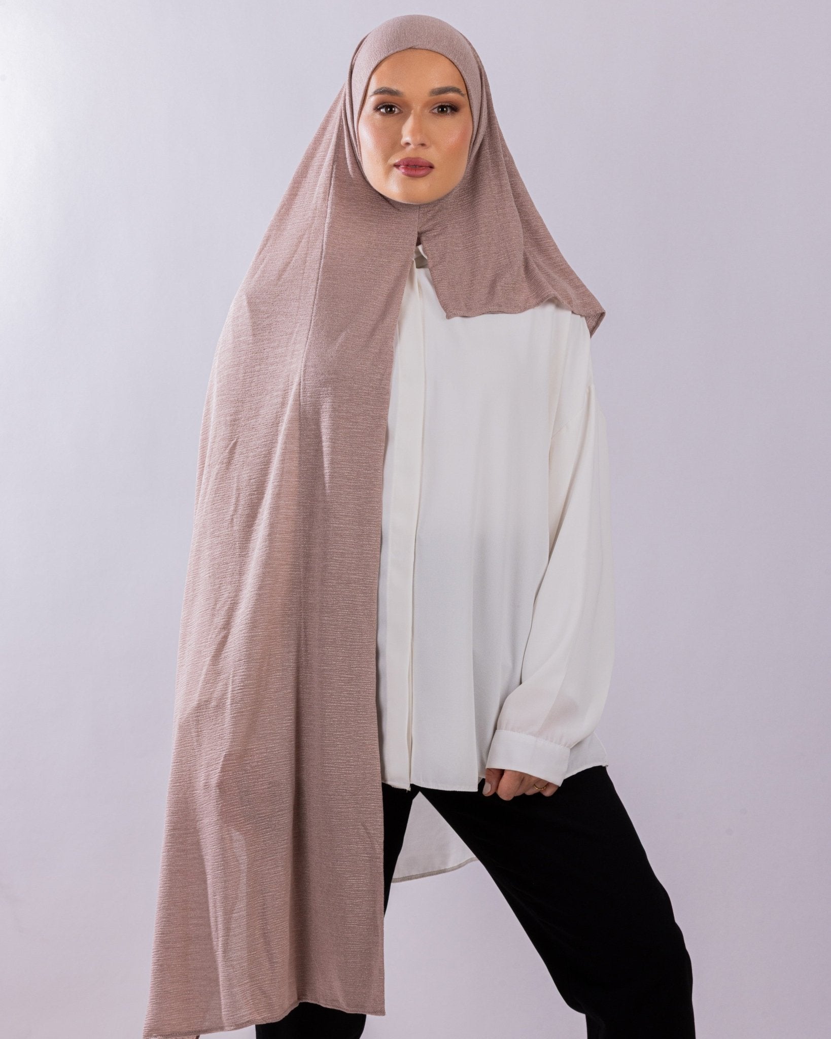 Easy To Wear Design | Malaysian Crush Cotton | Vintage Pink - MOLTTE