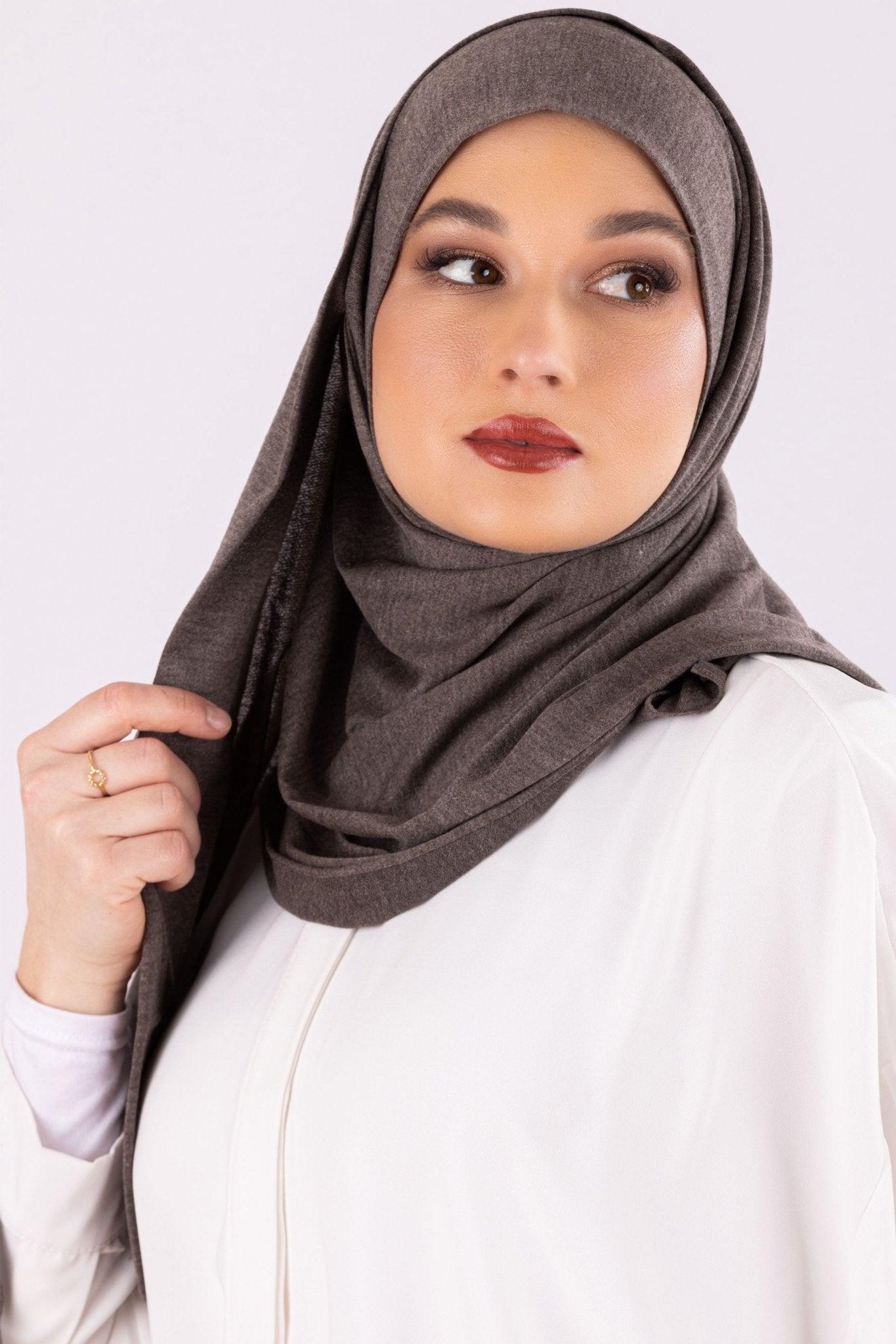 Easy To Wear Design | Moltte Signature Cotton | Dusty Brown - MOLTTE