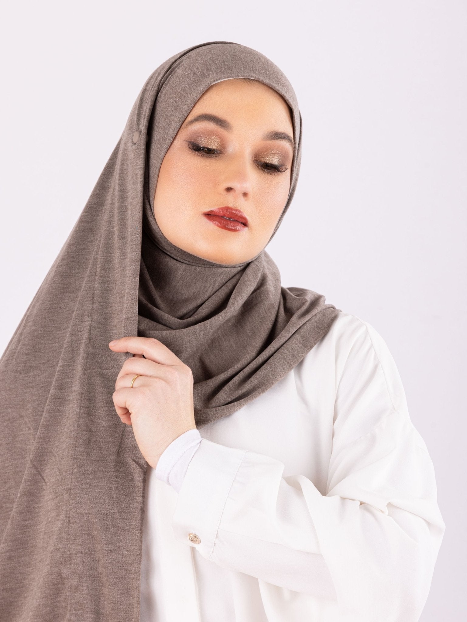 Easy To Wear Design | Moltte Signature Cotton | Olive Taupe - MOLTTE