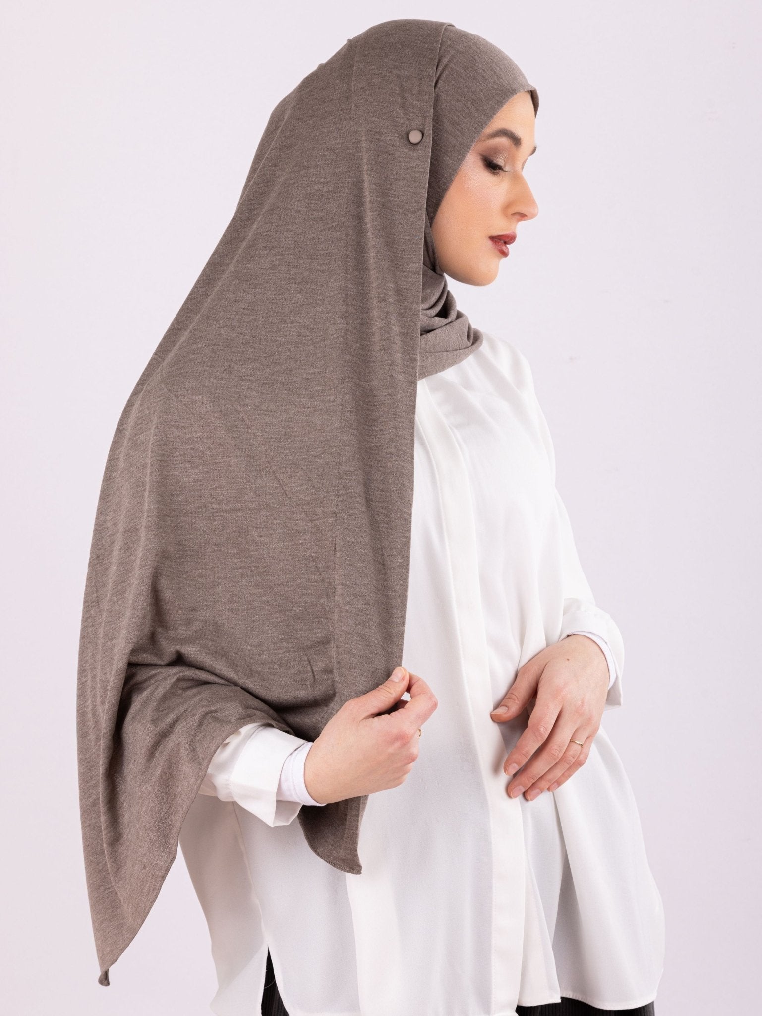 Easy To Wear Design | Moltte Signature Cotton | Olive Taupe - MOLTTE