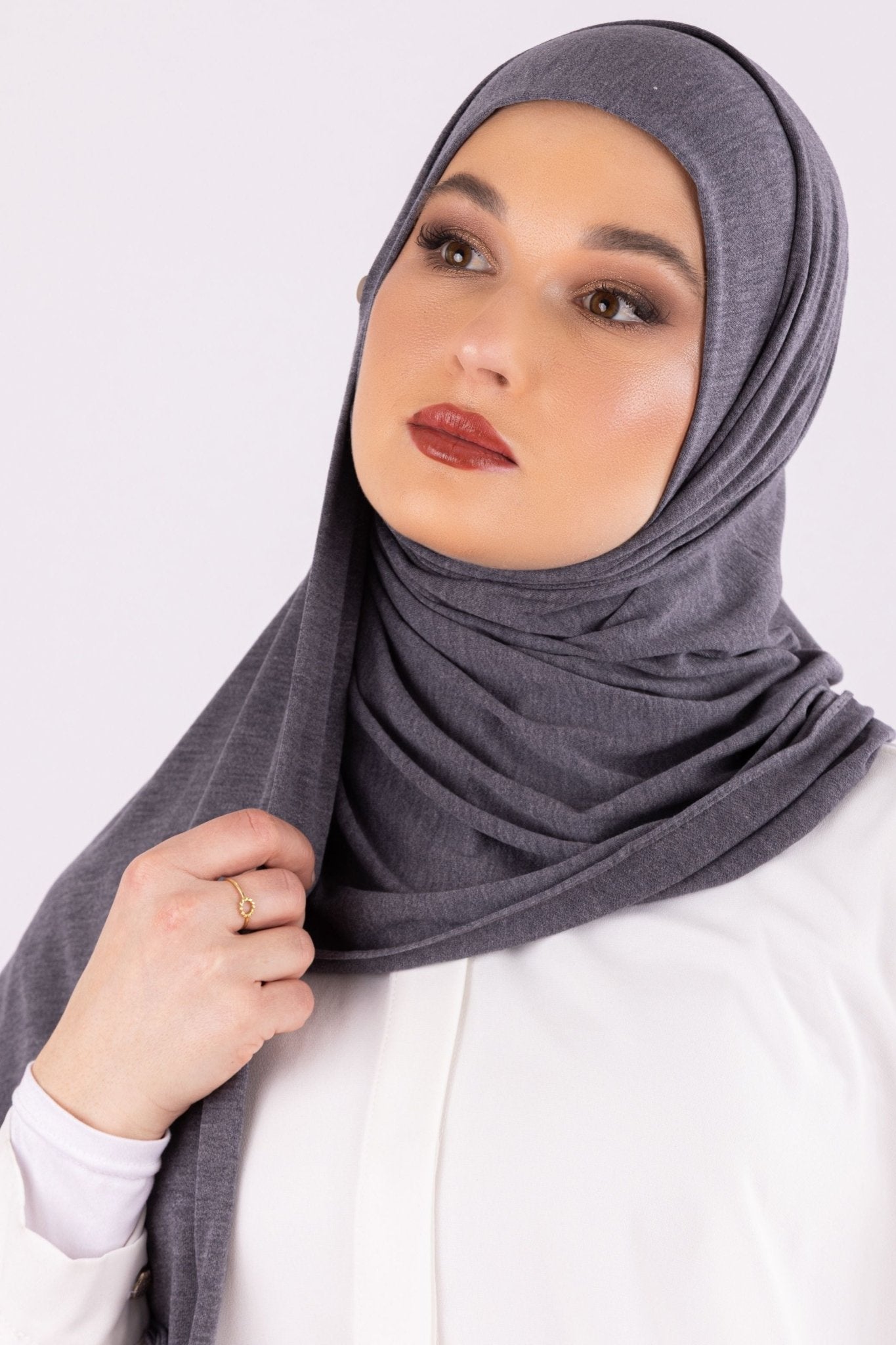 Easy To Wear Design | Moltte Signature Cotton | Olive Taupe Gray - MOLTTE