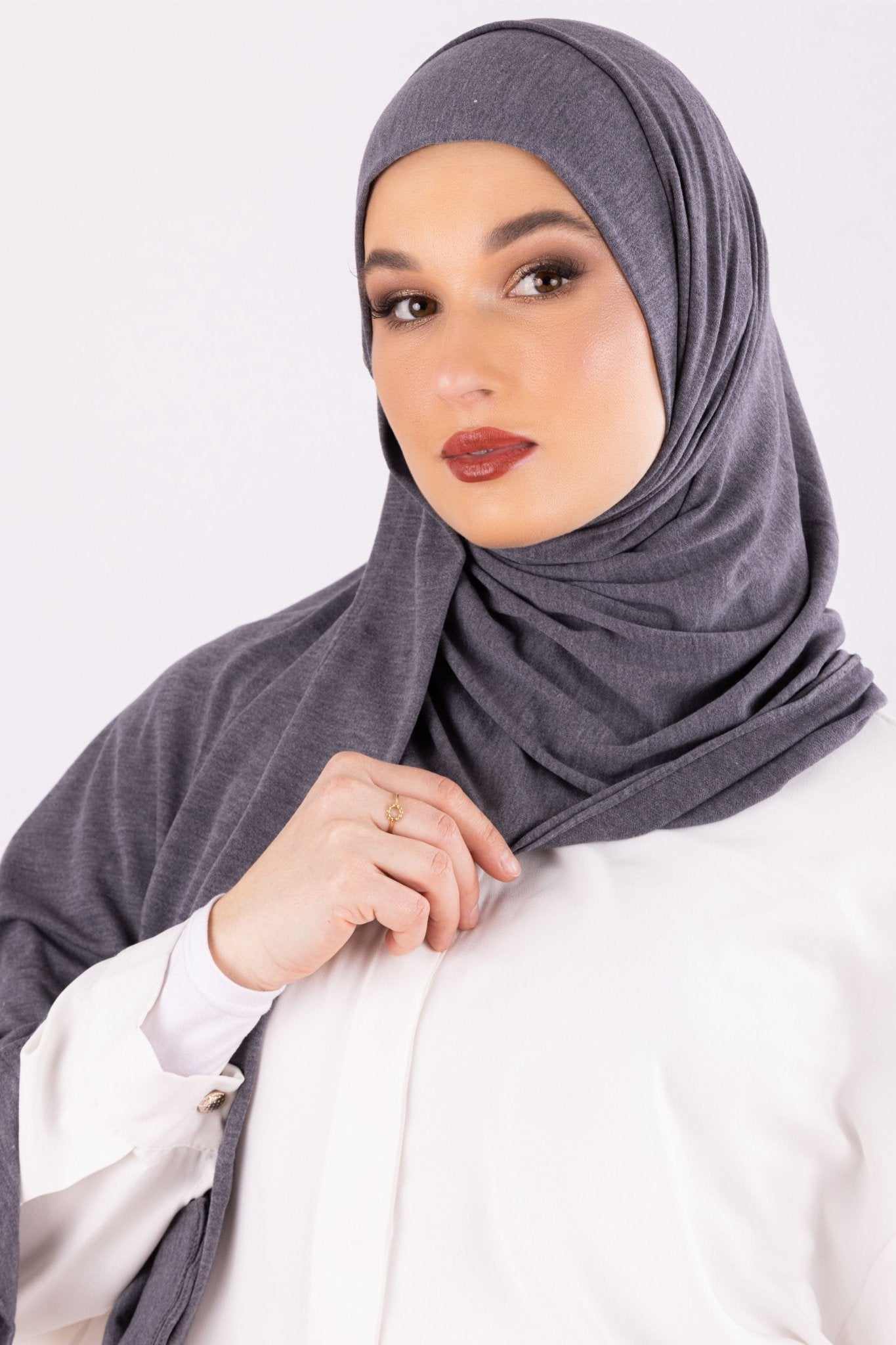 Easy To Wear Design | Moltte Signature Cotton | Olive Taupe Gray - MOLTTE