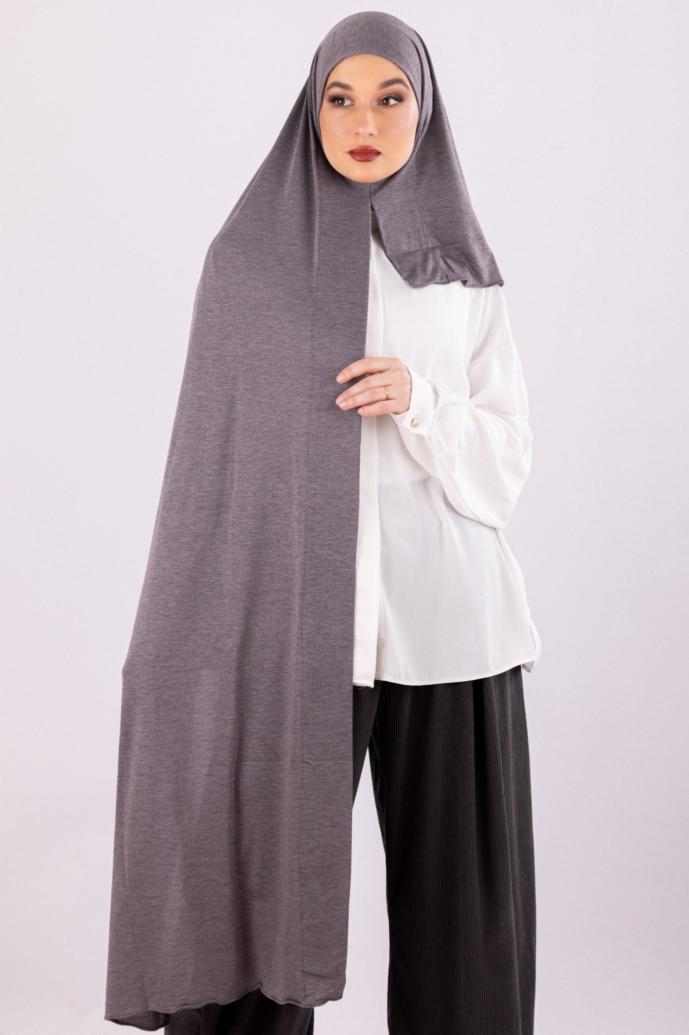 Easy To Wear Design | Moltte Signature Cotton | Stone Gray - MOLTTE
