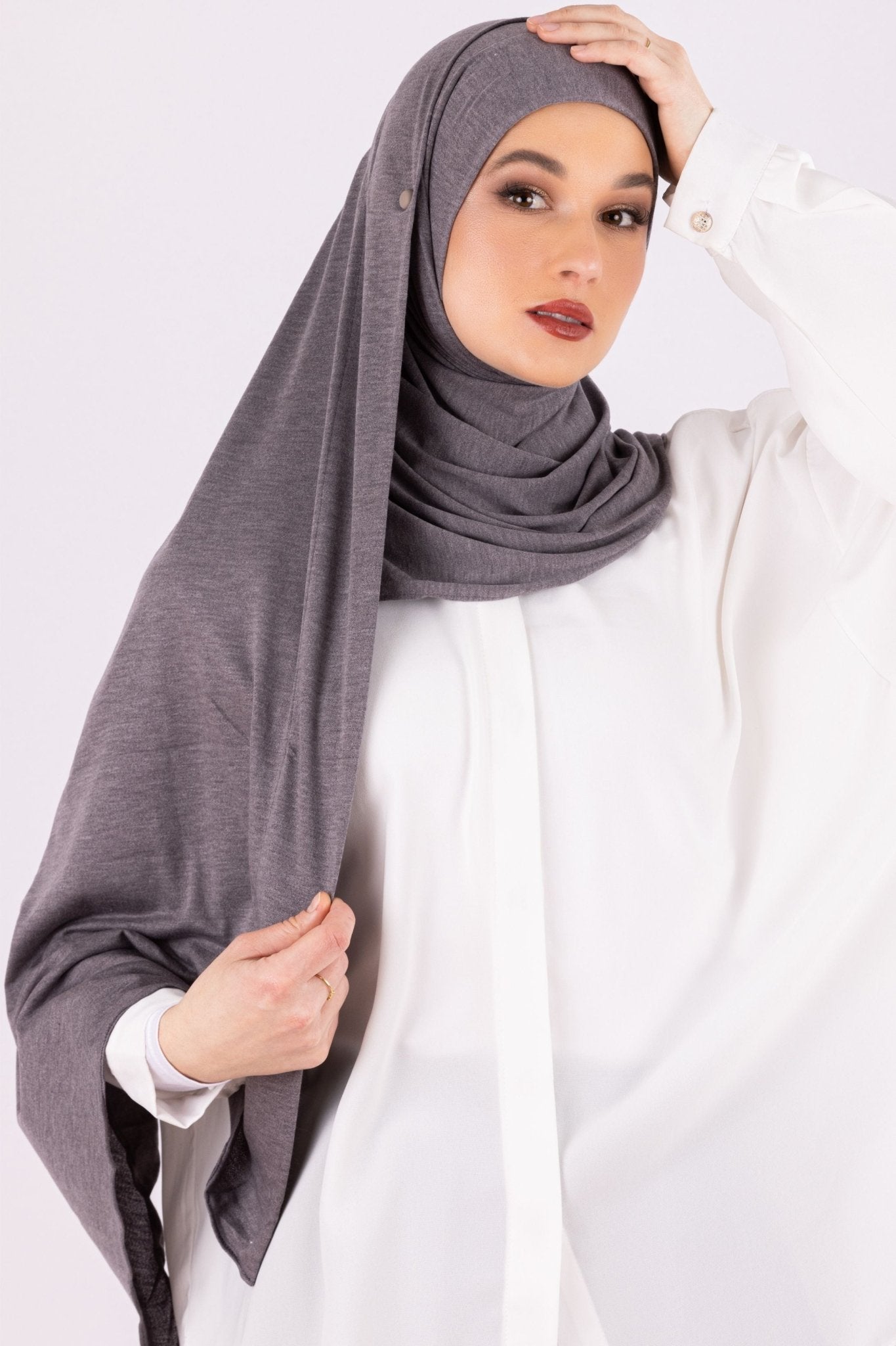 Easy To Wear Design | Moltte Signature Cotton | Stone Gray - MOLTTE