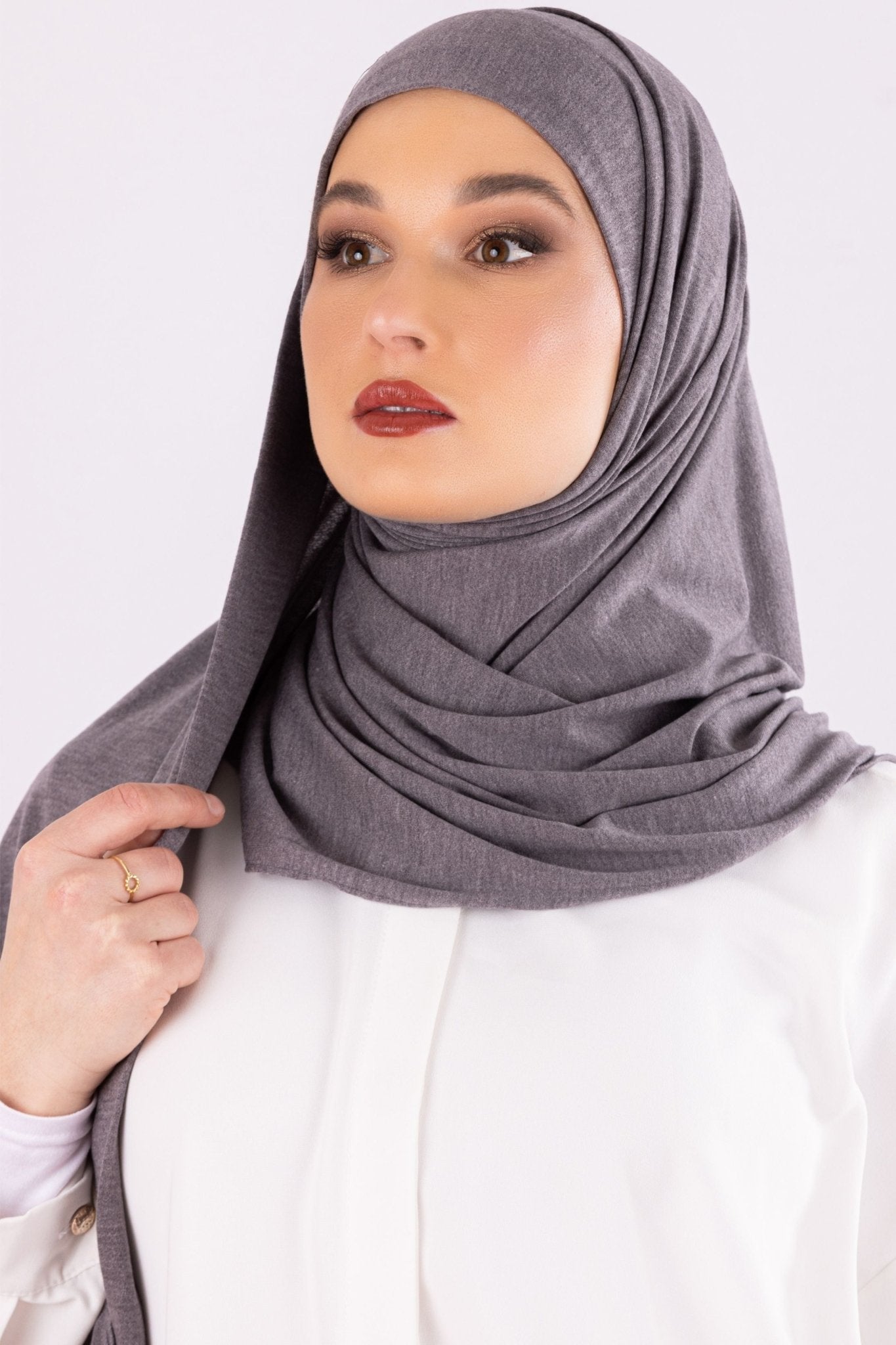 Easy To Wear Design | Moltte Signature Cotton | Stone Gray - MOLTTE
