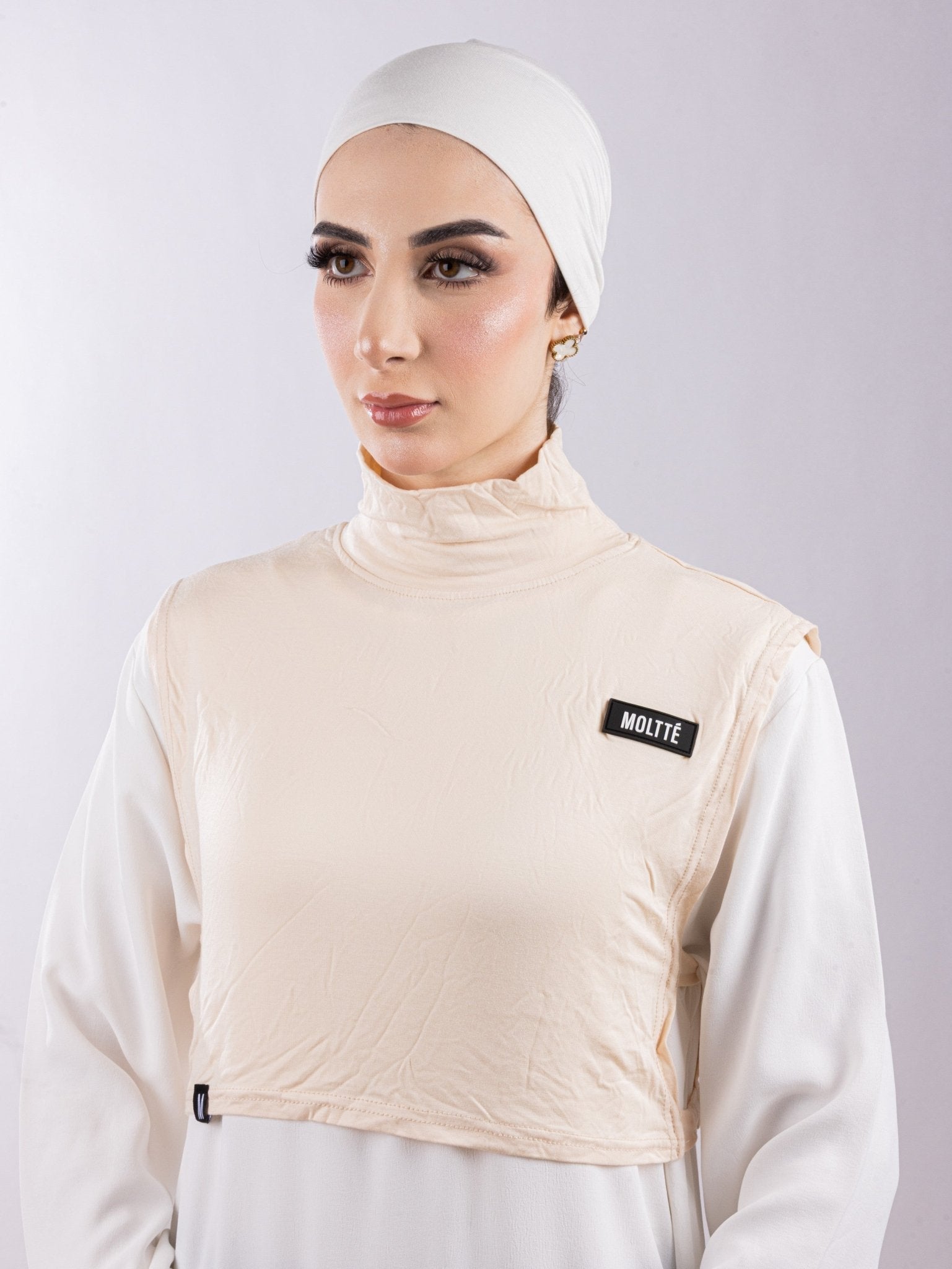 Full Top Collar | Creamy Beige - MOLTTE