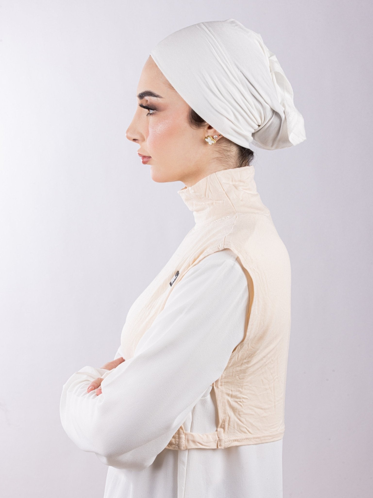 Full Top Collar | Creamy Beige - MOLTTE