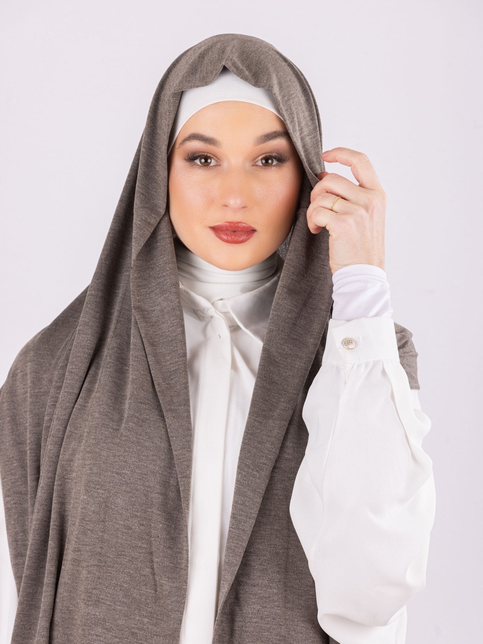 Plain Design | Moltte Signature Cotton | Grayish Green - MOLTTE