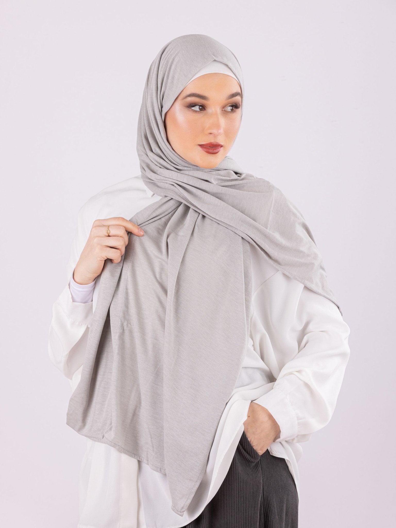 Plain Design | Moltte Signature Cotton | Lavender Grey - MOLTTE