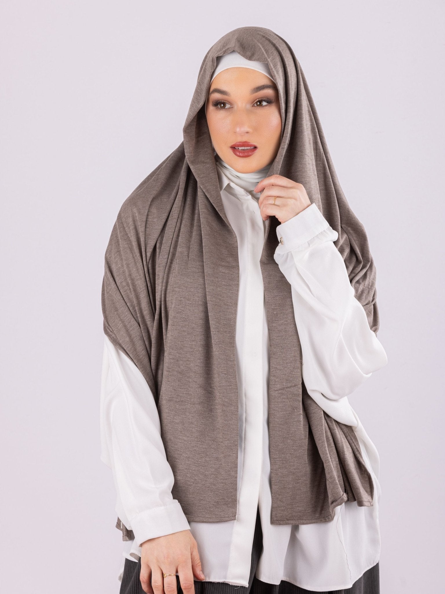 Plain Design | Moltte Signature Cotton | Olive Taupe - MOLTTE