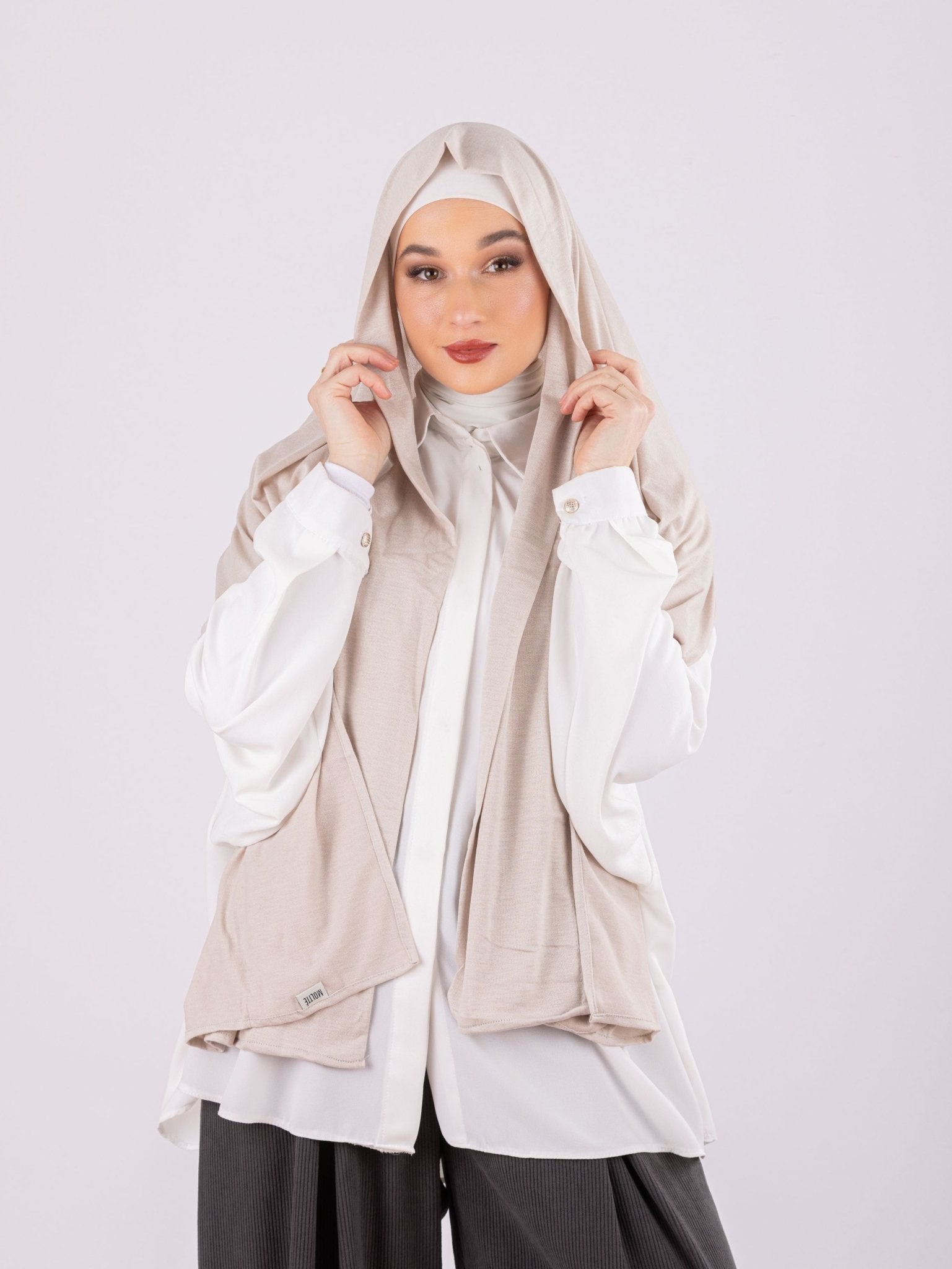Plain Design | Moltte Signature Cotton | Pale Dusty Rose - MOLTTE