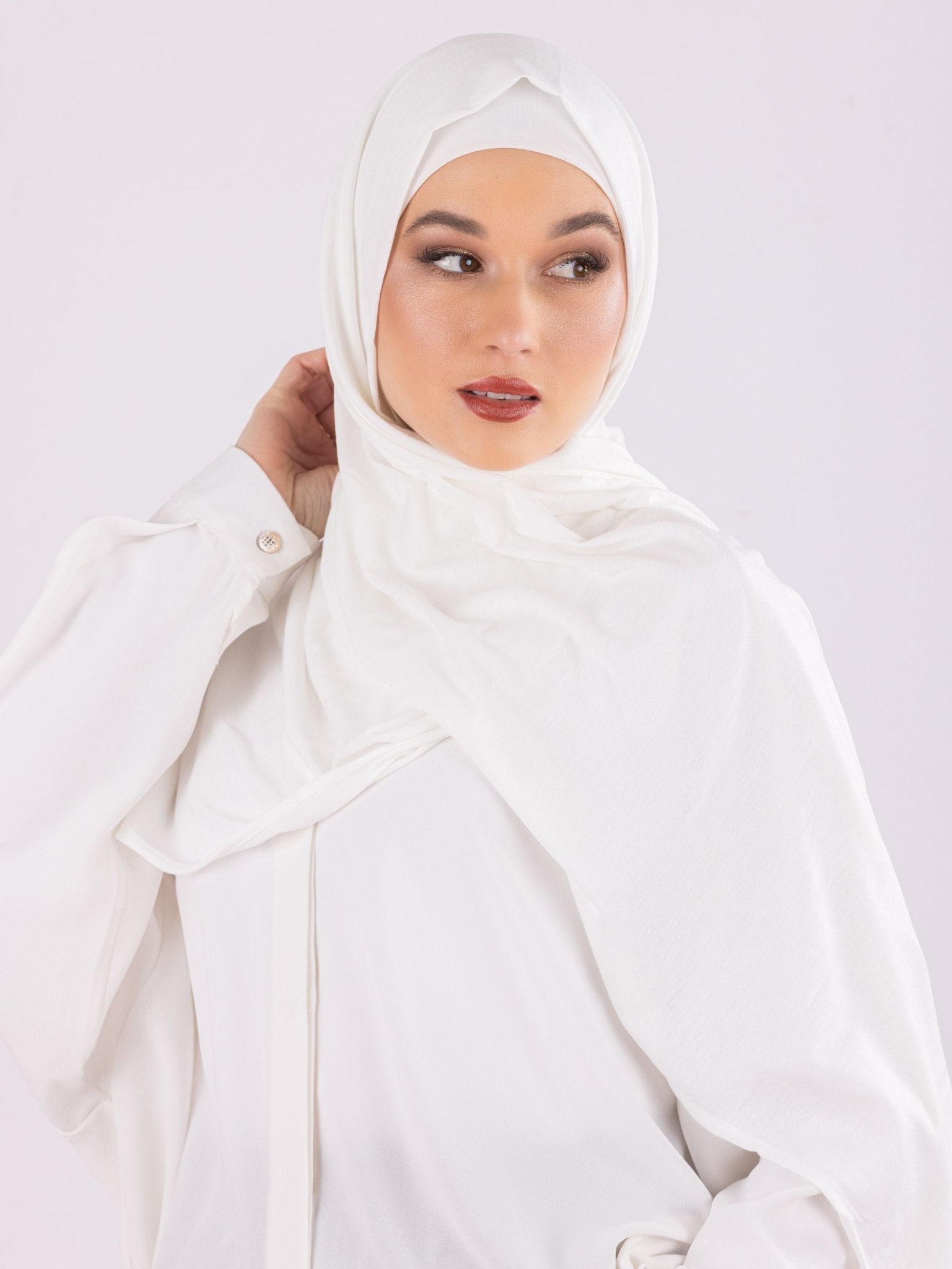 Plain Design | Moltte Signature Cotton | White - MOLTTE