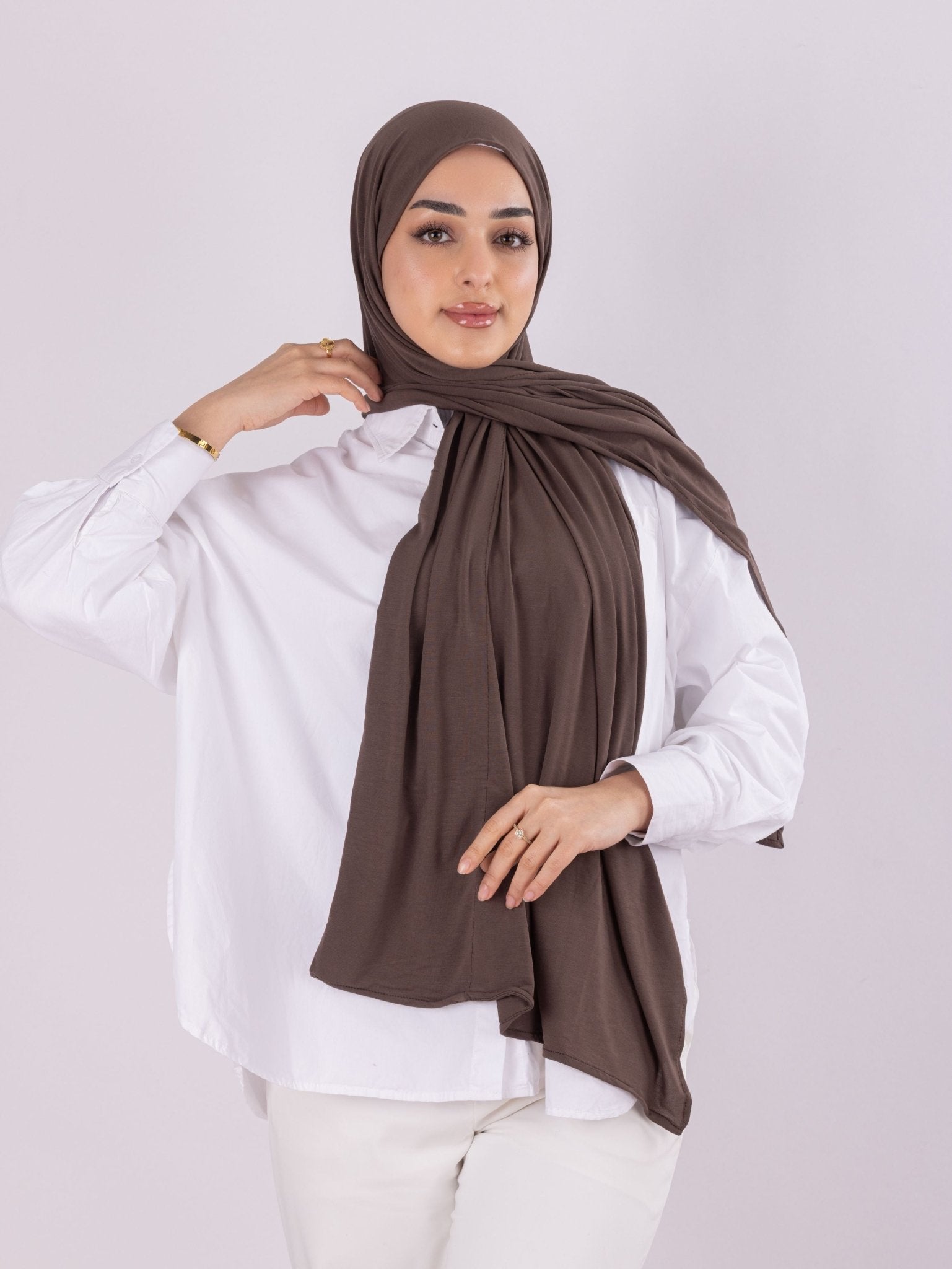 Plain Design | Spanish Cotton | Earthy Brown - MOLTTE