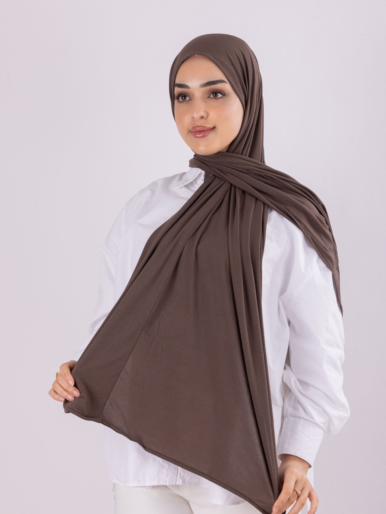 Plain Design | Spanish Cotton | Earthy Brown - MOLTTE