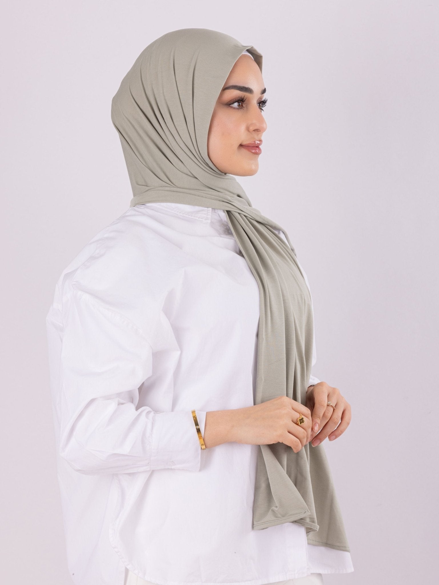 Plain Design | Spanish Cotton | Moss Gray - MOLTTE